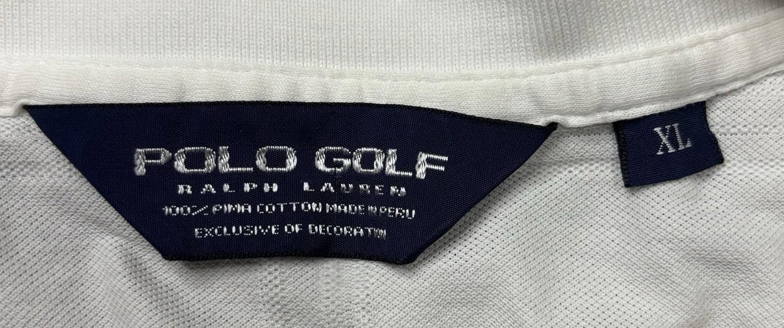 Polo Ralph Lauren Ralph Lauren Polo Golf Shirt Mens XL Pima Cotton VTG 90s Size US XL / EU 56 / 4 - 2 Thumbnail