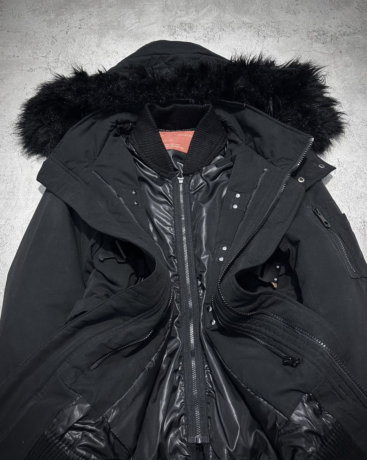 Japanese Brand Vkei Sly Faux Fur Hood Jacket Ifsixwasnine Lgb Style Size US S / EU 44-46 / 1 - 11 Thumbnail