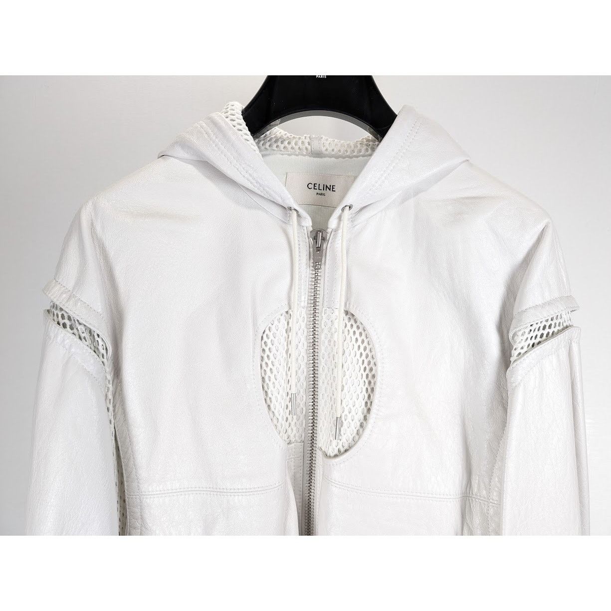 Celine o1rshd1 Oversize Blouson in White Size US M / EU 48-50 / 2 - 4 Thumbnail