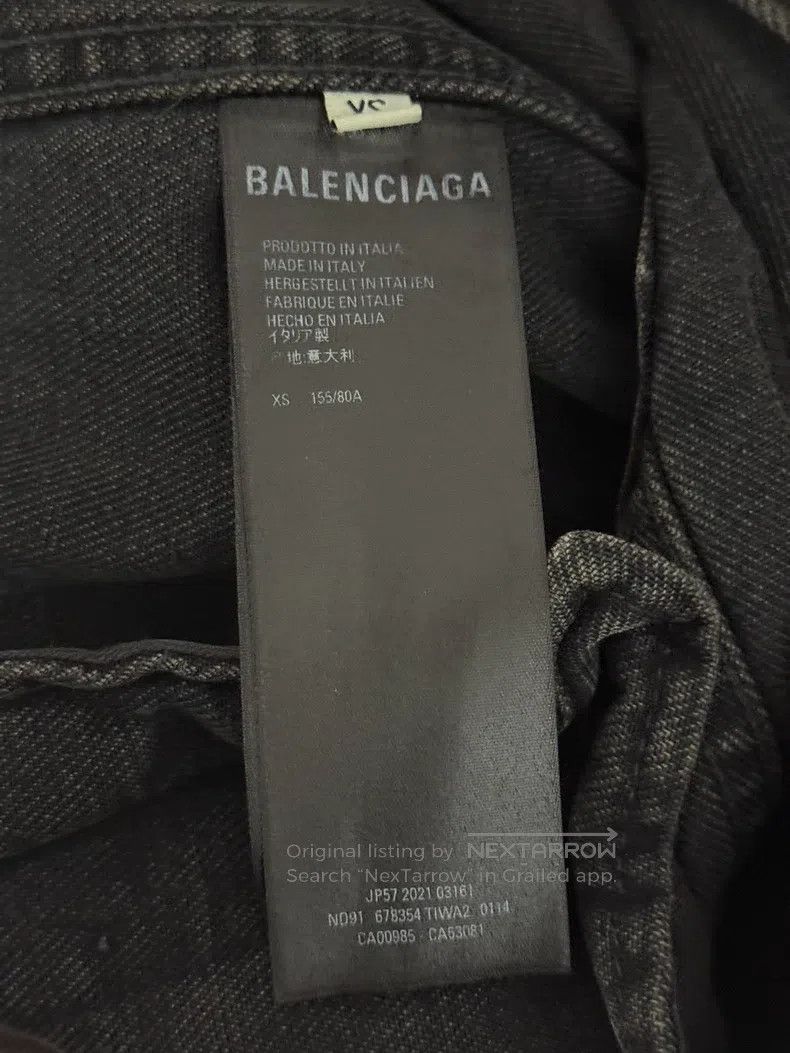 Balenciaga Balenciaga Solid Color Graffiti Single Button Lapel Long S Size US XS / EU 42 / 0 - 6 Thumbnail