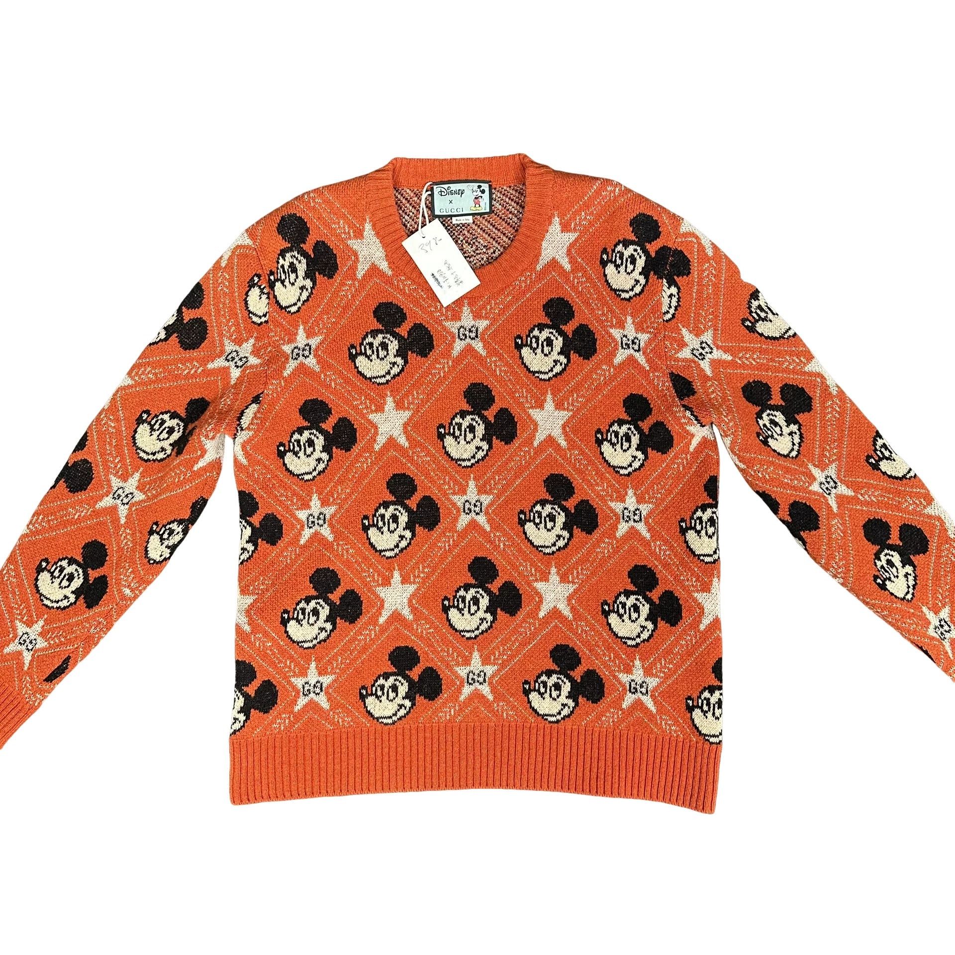 Gucci Gucci x Disney Mickey Mouse Star Sweater L Size US L / EU 52-54 / 3 - 1 Thumbnail