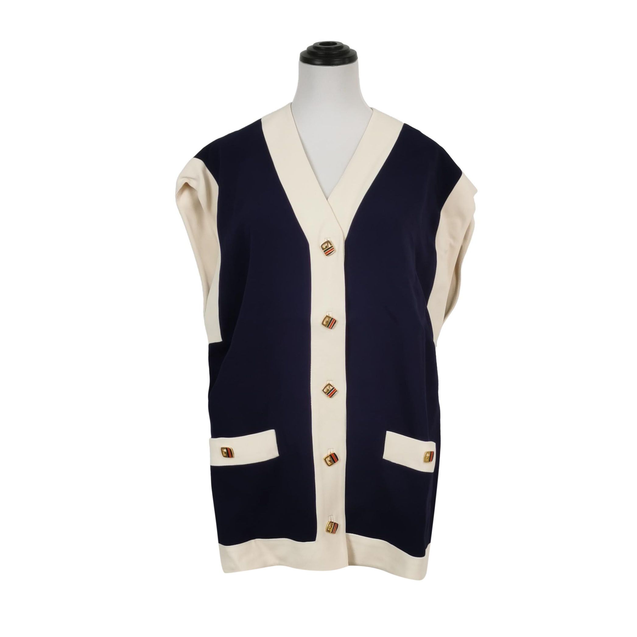 Gucci Gucci Color-block Vest Size 36 Size XS / US 0-2 / IT 36-38 - 1 Thumbnail