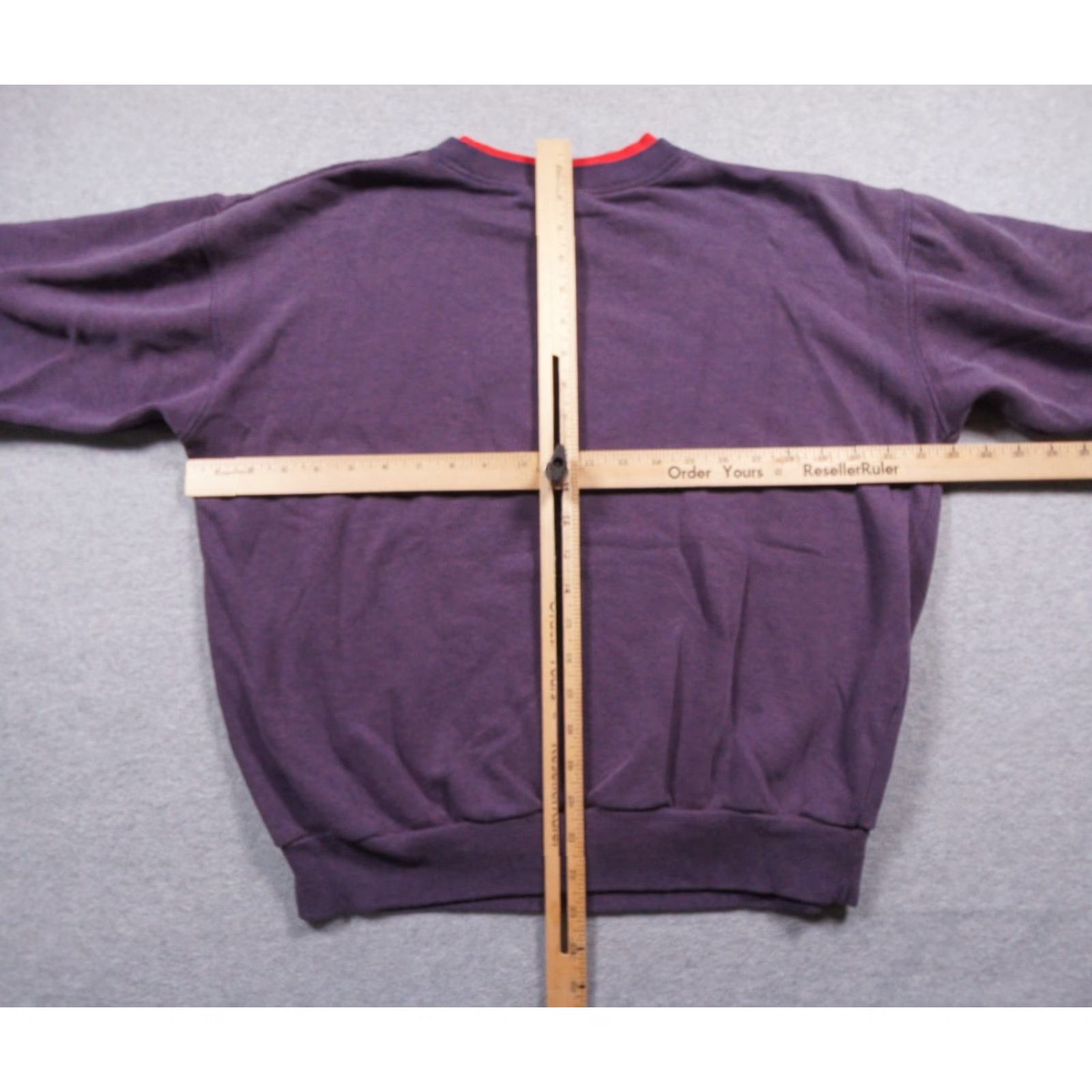 Vintage VINTAGE McEnergy Sweatshirt Medium Petite Purple Crewneck 90s Dog Womens Size M / US 6-8 / IT 42-44 - 7 Thumbnail