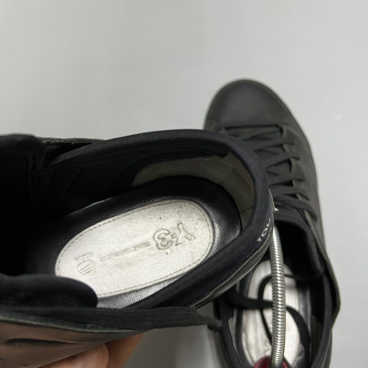 Adidas × Vintage × Yohji Yamamoto Adidas Y-3 Yohji Yamamoto Stan Smith 2015 black sneakers Size US 7 / EU 40 - 11 Thumbnail