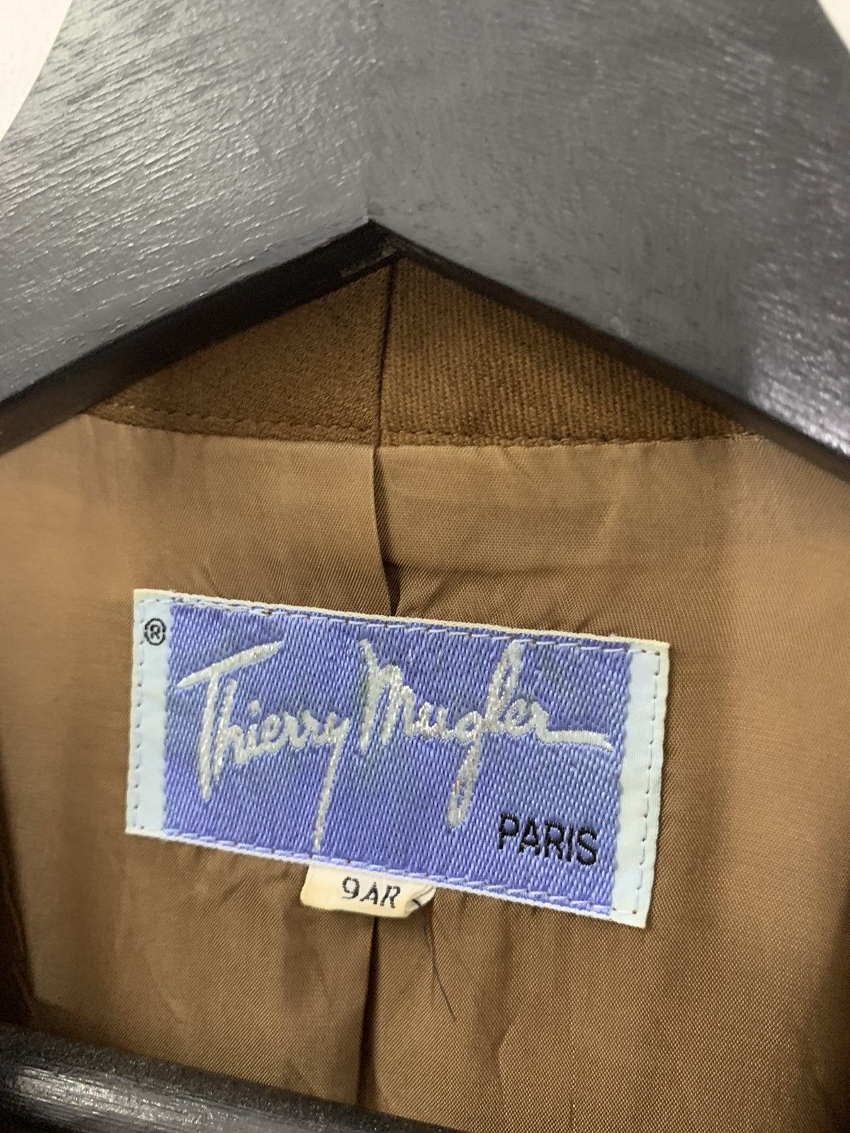 Mugler Vintage THIERY MUGLER Cropped Wool Jacket Size S / US 4 / IT 40 - 6 Thumbnail