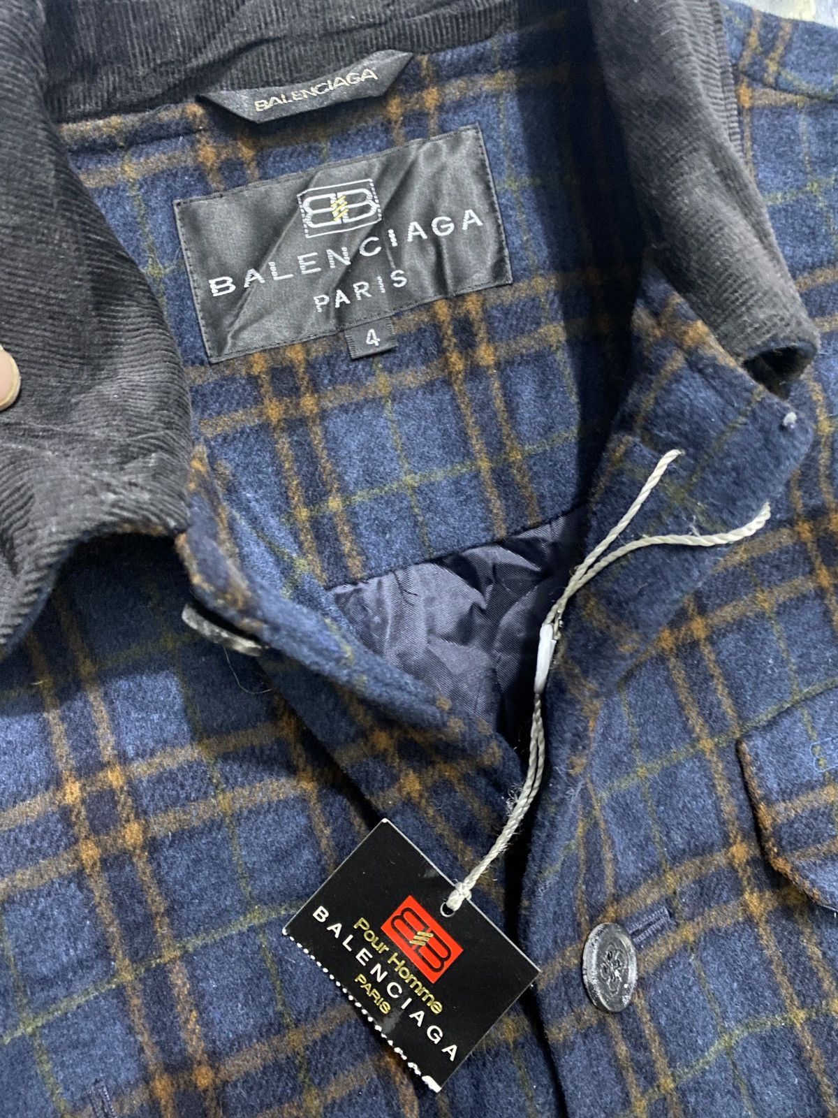 Balenciaga × Vintage Balenciaga X Vintage Size US XL / EU 56 / 4 - 4 Thumbnail