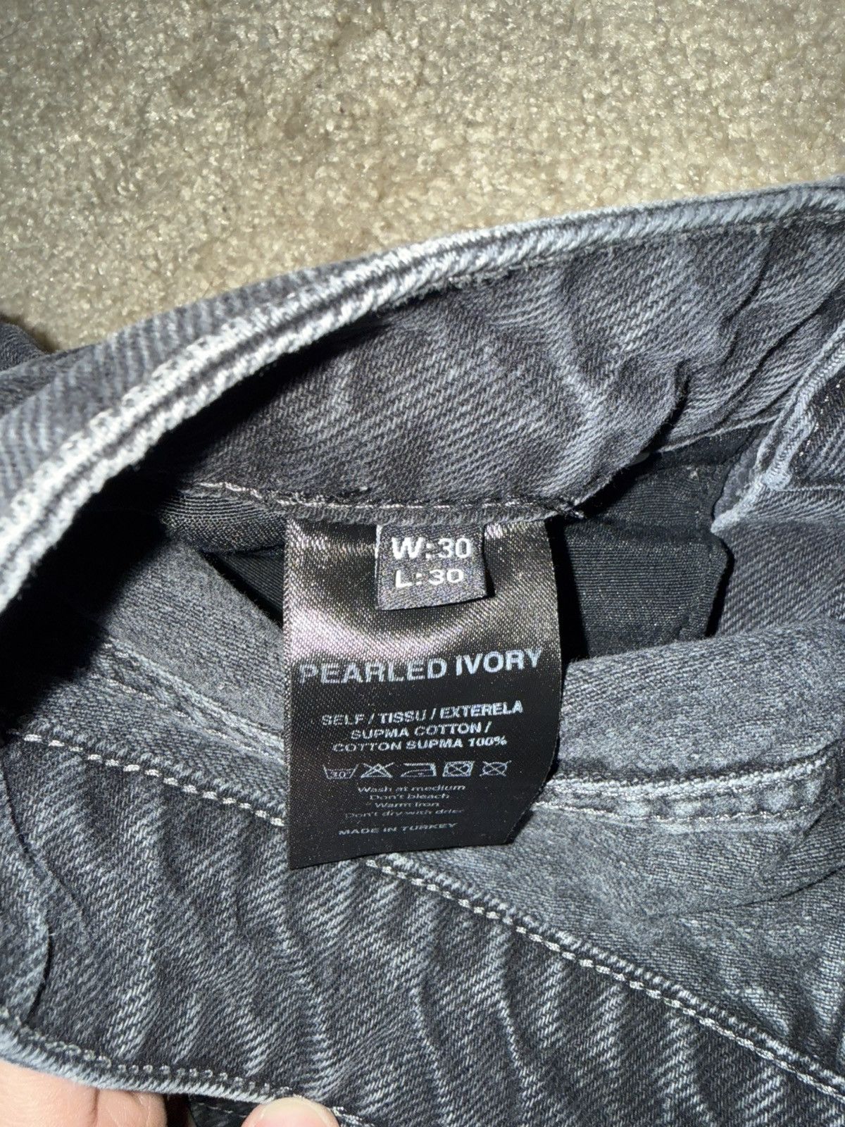 Pearled Ivory PI 1211 Denim Size US 28 / EU 44 - 4 Thumbnail