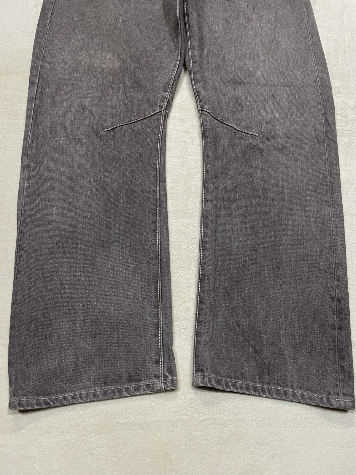 Japanese Brand Vintage Concave japanese Branh Faded Denim Keans Size US 31 - 3 Thumbnail