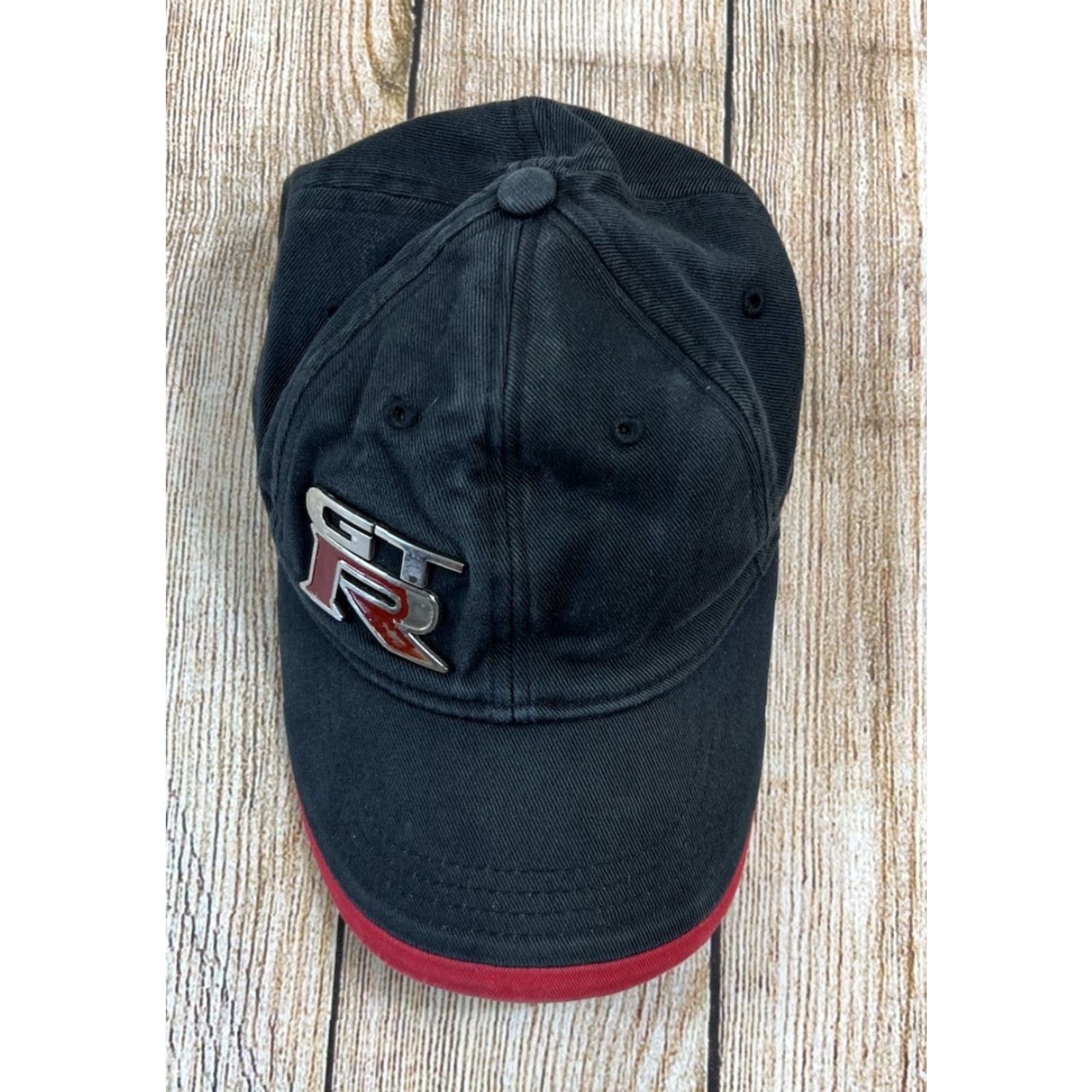 Vintage Nissan GTR Hat Tek Flex Fitted Size M/L Men Black Baseball Cap Cars Lightweight Size ONE SIZE - 7 Thumbnail