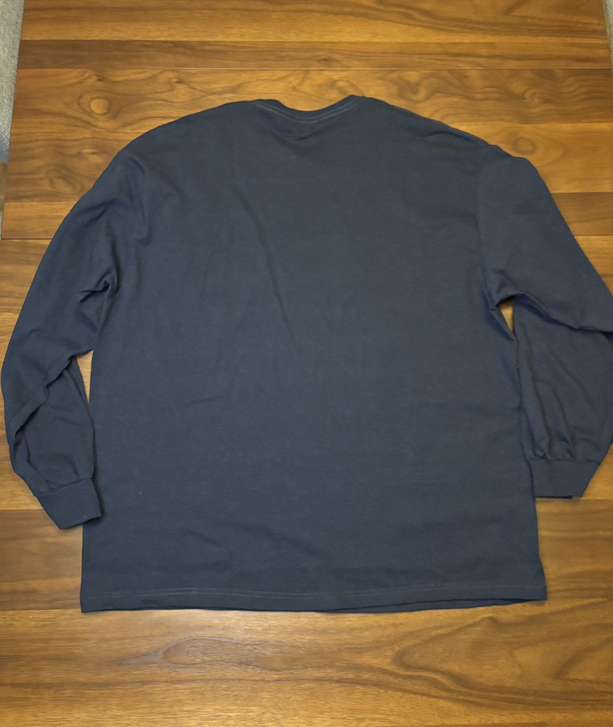 Pleasures Pleasures Rent long sleeve tee ‘navy’ Size US XXL / EU 58 / 5 - 4 Thumbnail