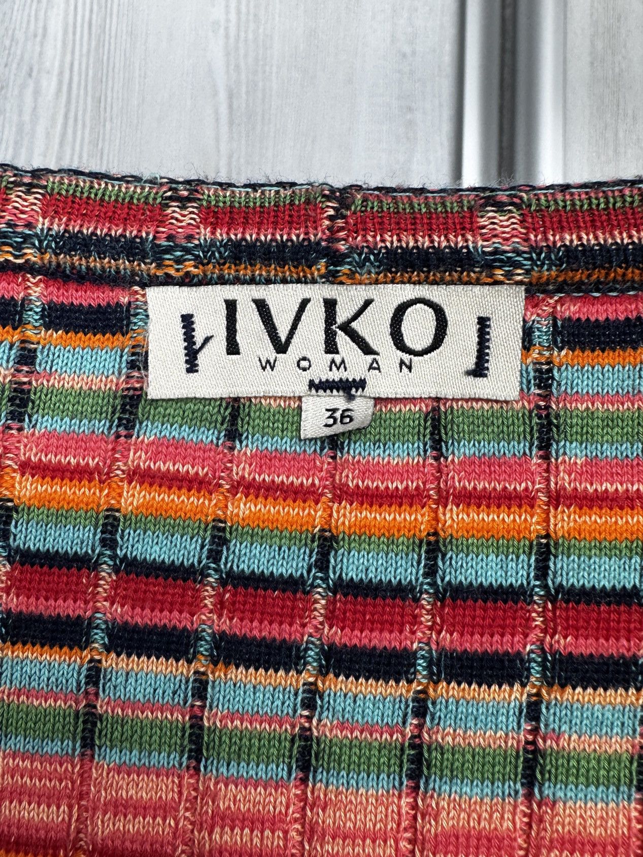 Other Ivko V-Neck Multicoloured Patterned Cardigan size 36 Size S / US 4 / IT 40 - 7 Thumbnail