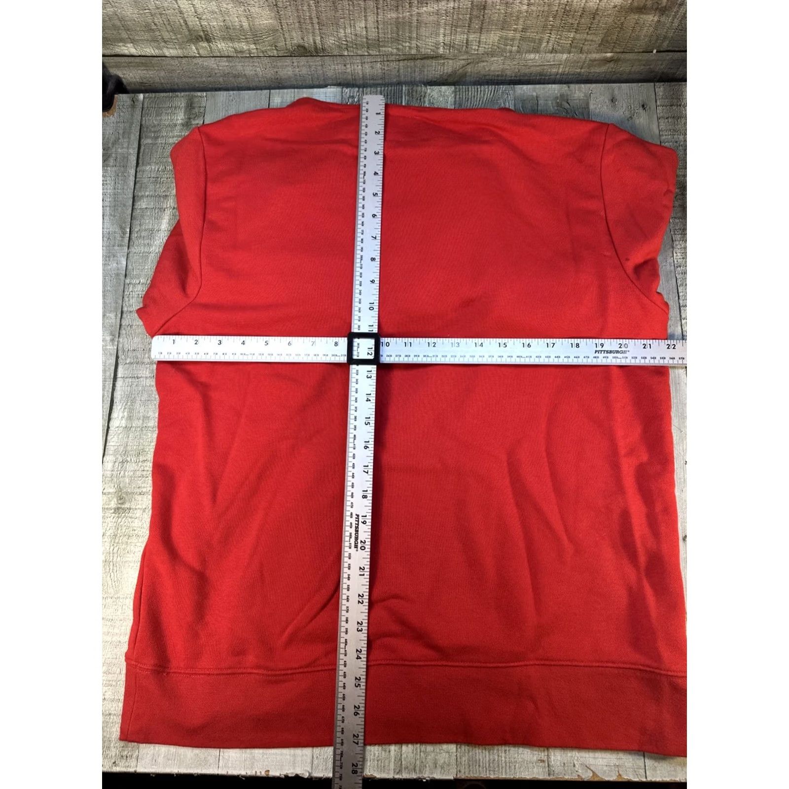 Champion VINTAGE CHAMPION Classic Fleece Men Red Hooded Pullover Sweatshirt Hoodie Size LARGE Size US L / EU 52-54 / 3 - 3 Thumbnail