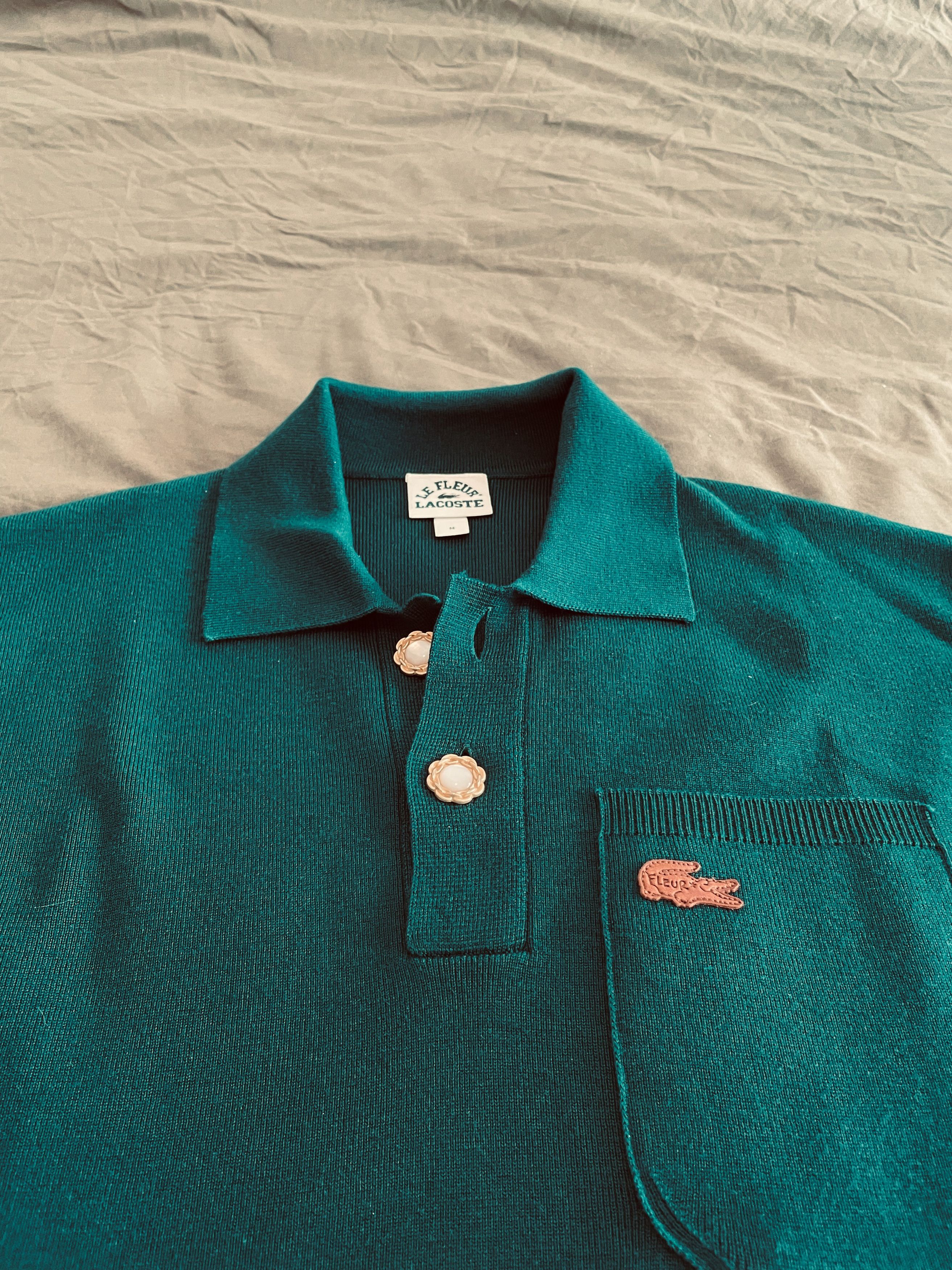 Golf le Fleur × Lacoste Lacoste x le FLEUR Long Sleeved Polo Shirt Size US M / EU 48-50 / 2 - 6 Thumbnail
