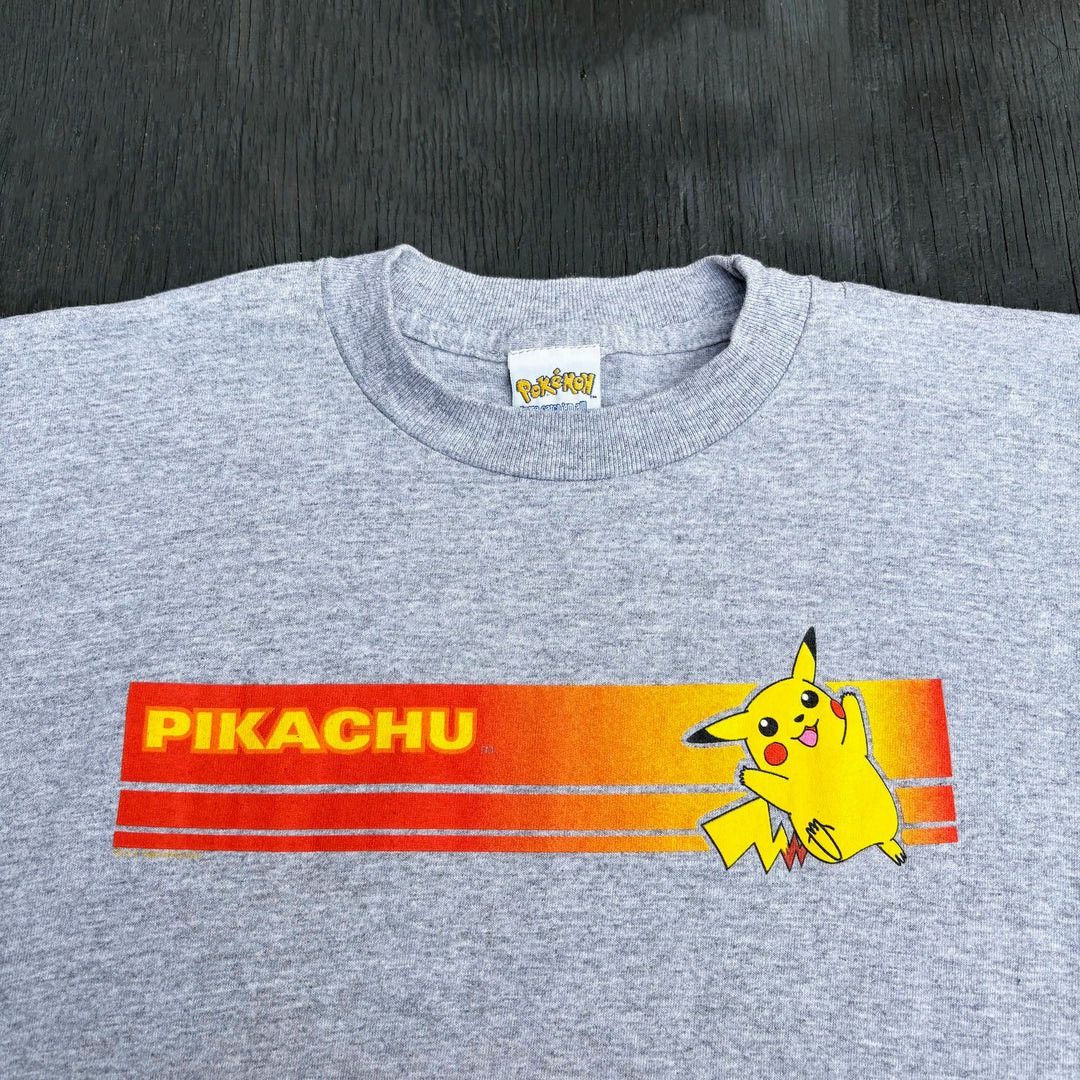 Vintage Pokemon 2000 Vintage Pikachu Rare Anime Manga Girl T-Shirt Size M / US 6-8 / IT 42-44 - 2 Thumbnail
