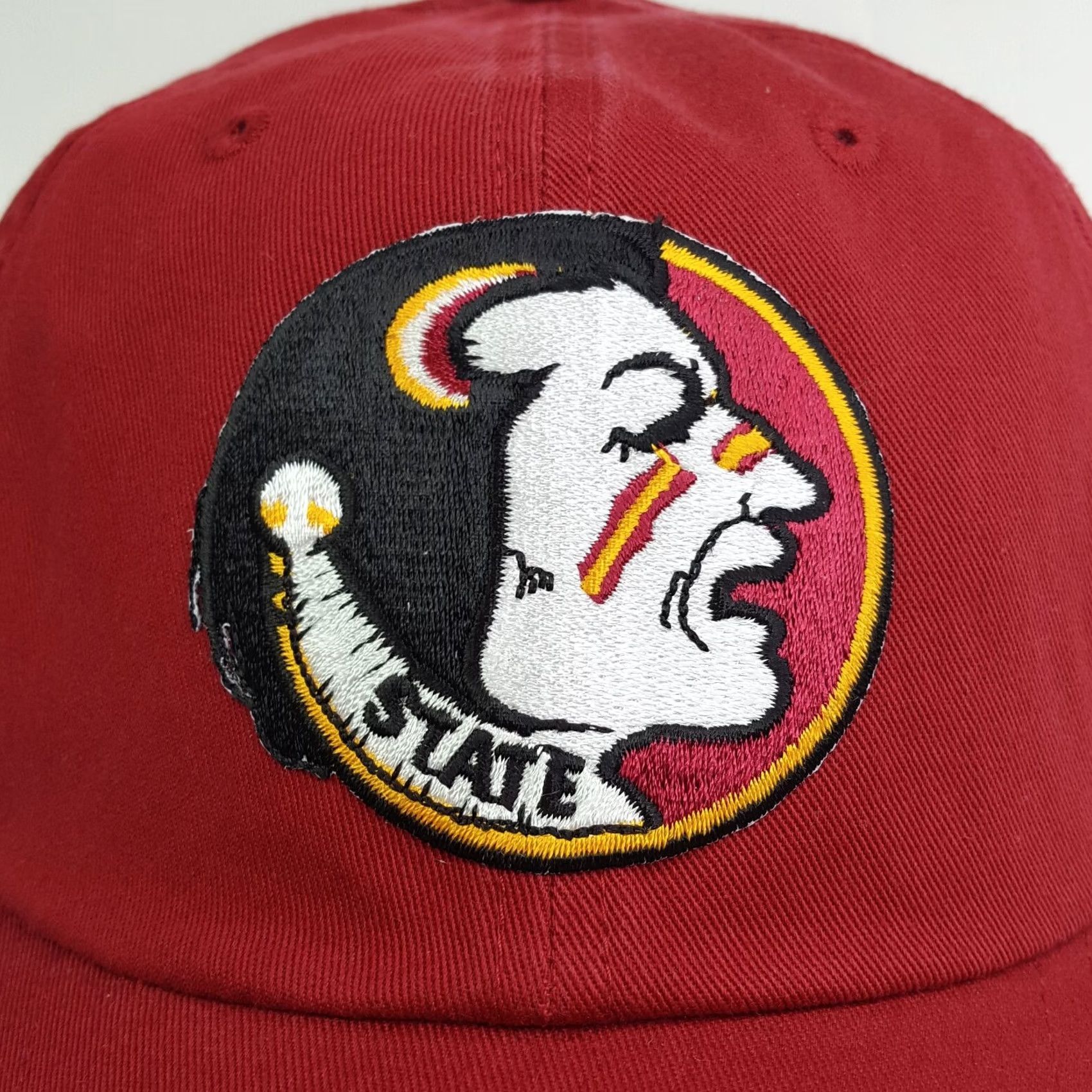 Russell Athletic VINTAGE Florida State Seminoles Hat NCAA Red Logo Cap Retro Size ONE SIZE - 3 Thumbnail