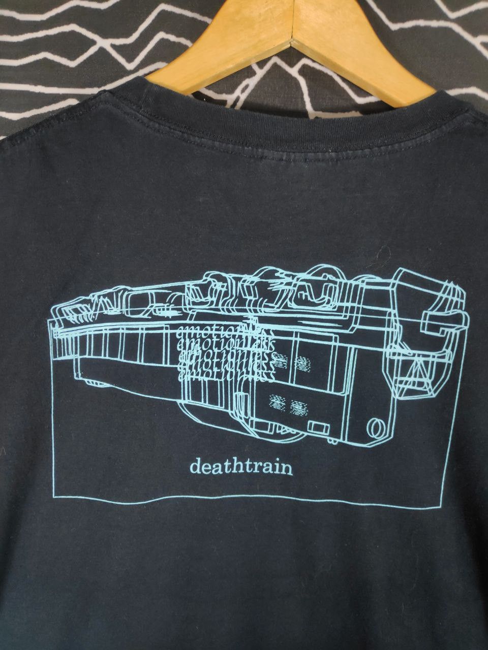 Band Tees Thomas The Death Train Experimental Post Hardcore Band Tee L Size US L / EU 52-54 / 3 - 4 Thumbnail