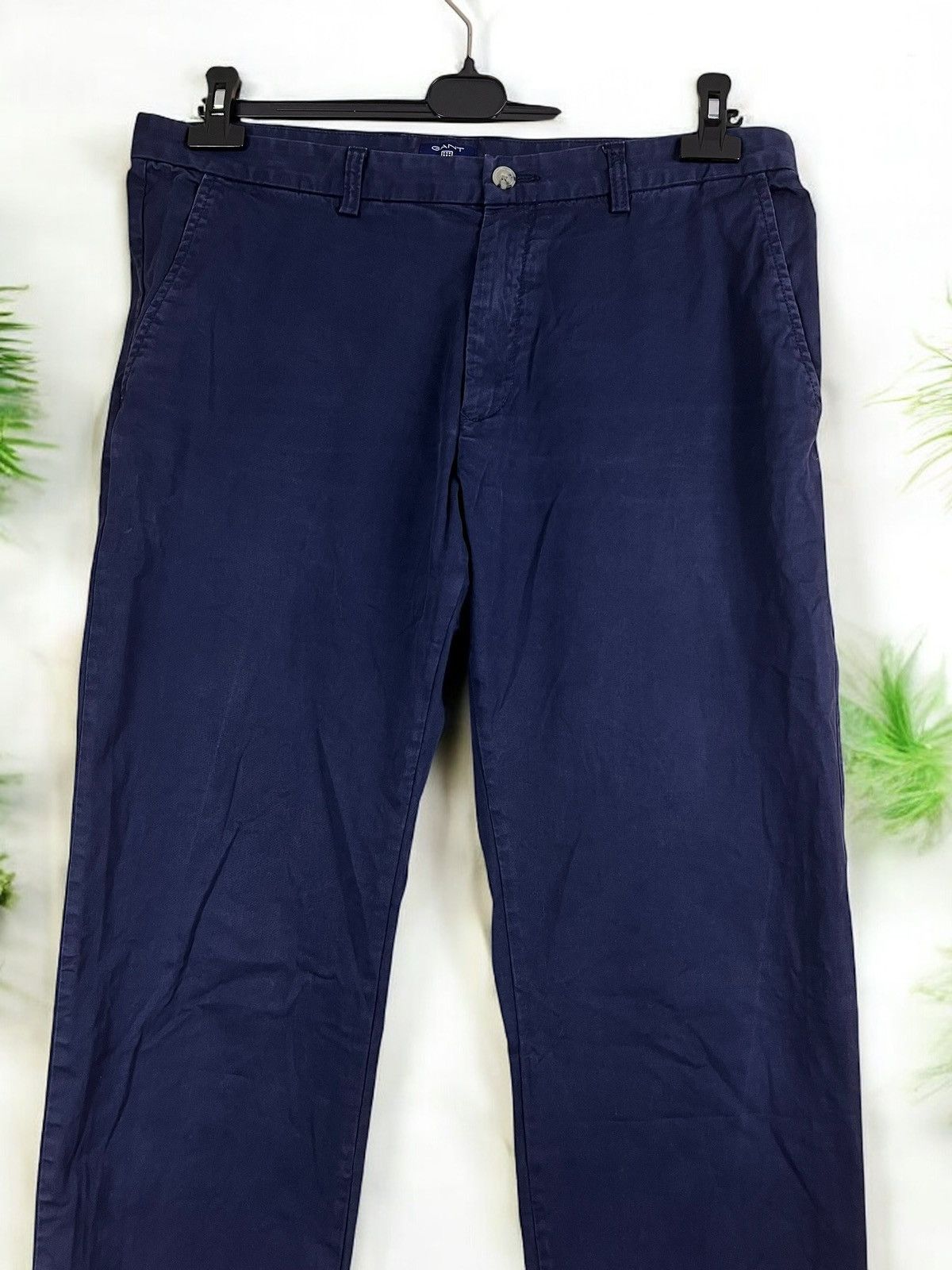 Gant GANT Navy Chino Trousers size W34 L34 Size US 34 / EU 50 - 2 Thumbnail