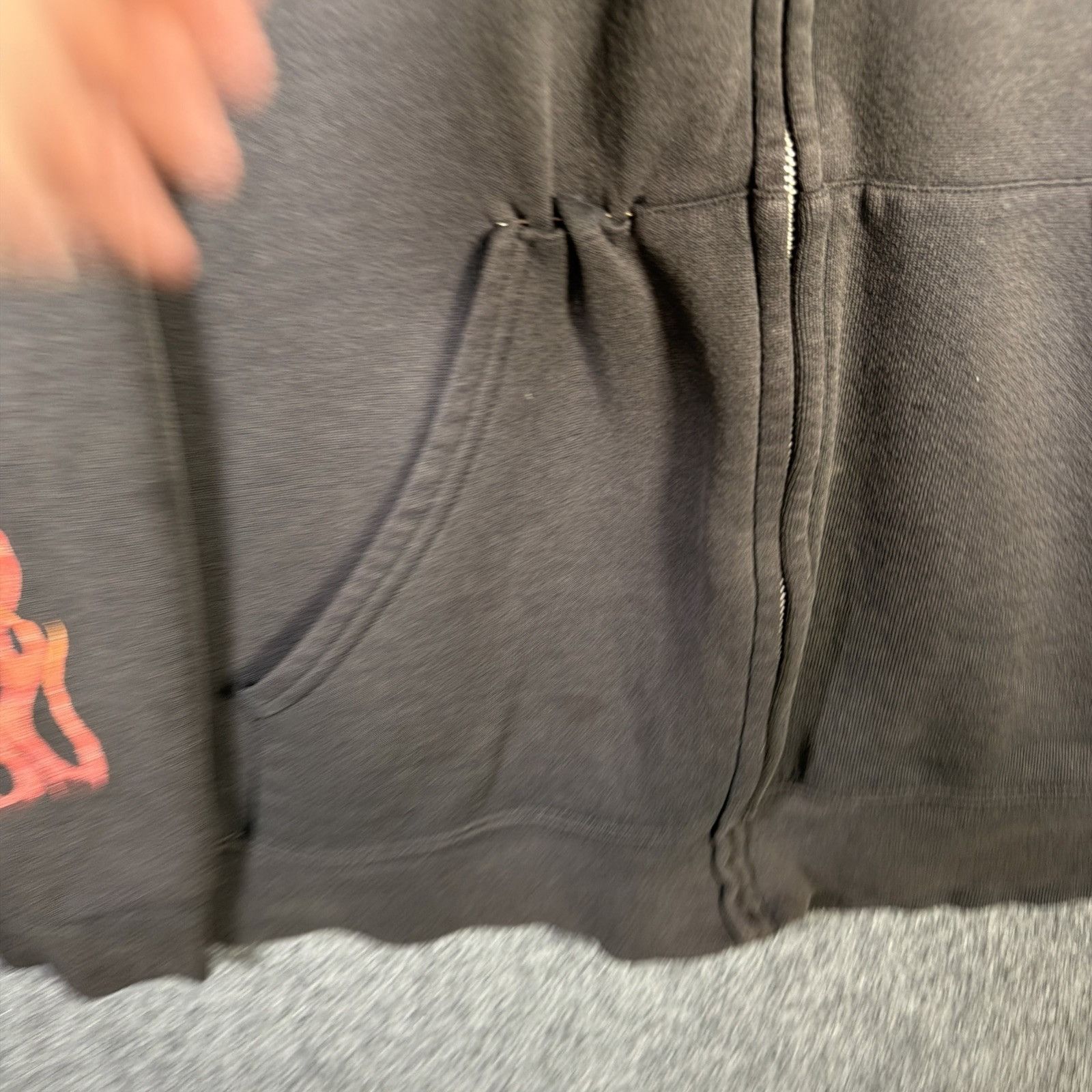Harley Davidson Vintage Harley Davidson Hoodie Mens 2XL Black 90s Flames Size US XXL / EU 58 / 5 - 6 Thumbnail