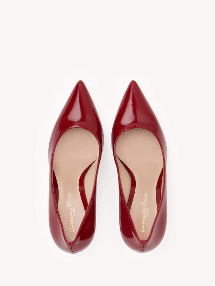 Gianvito Rossi o1s22i1n0425 Gianvito 85 Pumps in Red Size US 7 / IT 37 - 3 Thumbnail