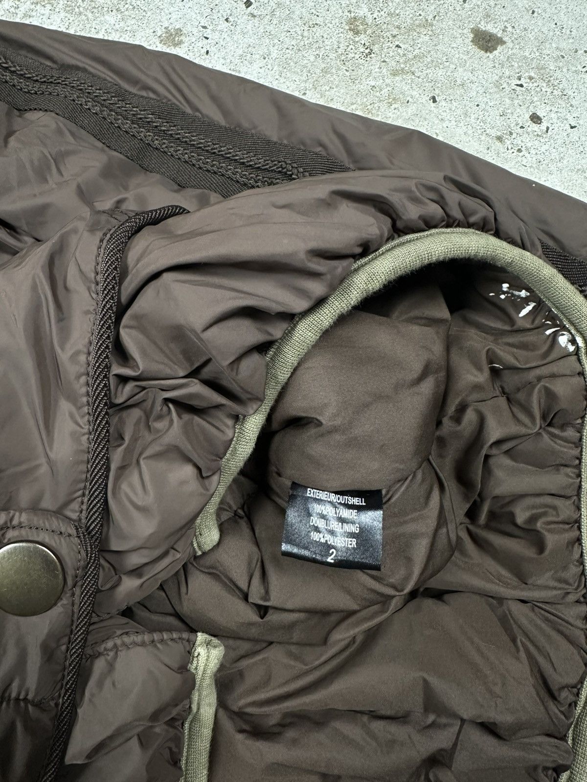 Japanese Brand × Vintage Vintage Y2K Bondage Utility Hooded Brown Jacket Size US S / EU 44-46 / 1 - 13 Thumbnail