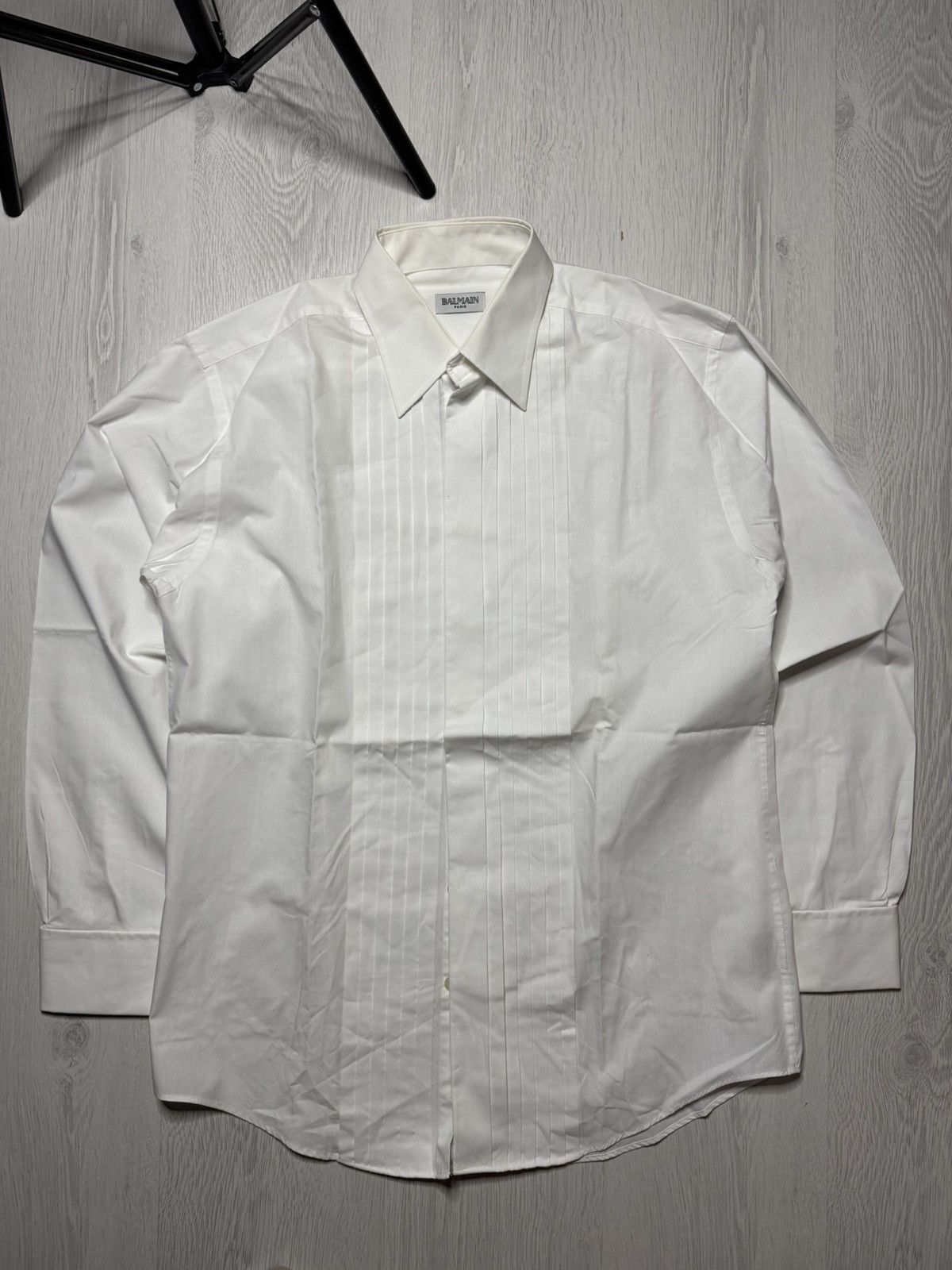 Balmain Balmain Paris cotton dress shirt Size US M / EU 48-50 / 2 - 2 Thumbnail