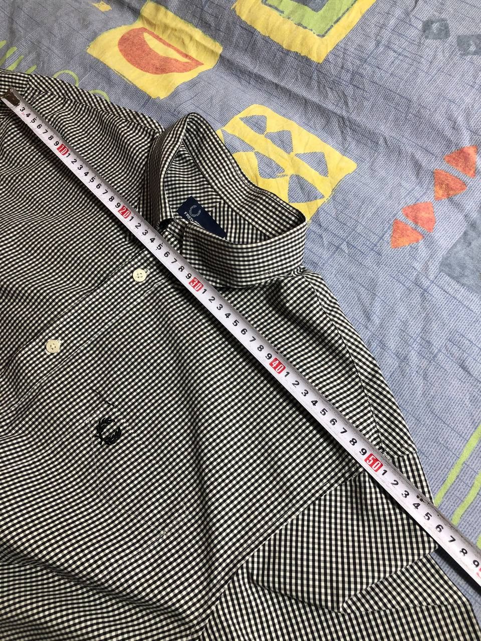 Fred Perry Fred Perry Checkered Button Shirt Size US XL / EU 56 / 4 - 16 Thumbnail