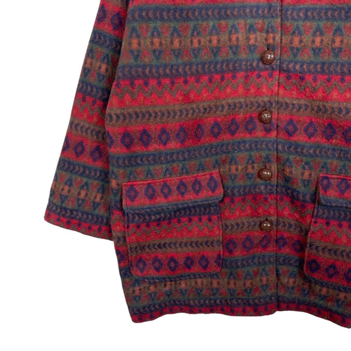 Japanese Brand Japanese Brand Trotter 245 Multicolor Abstract Jacket Size US L / EU 52-54 / 3 - 3 Thumbnail