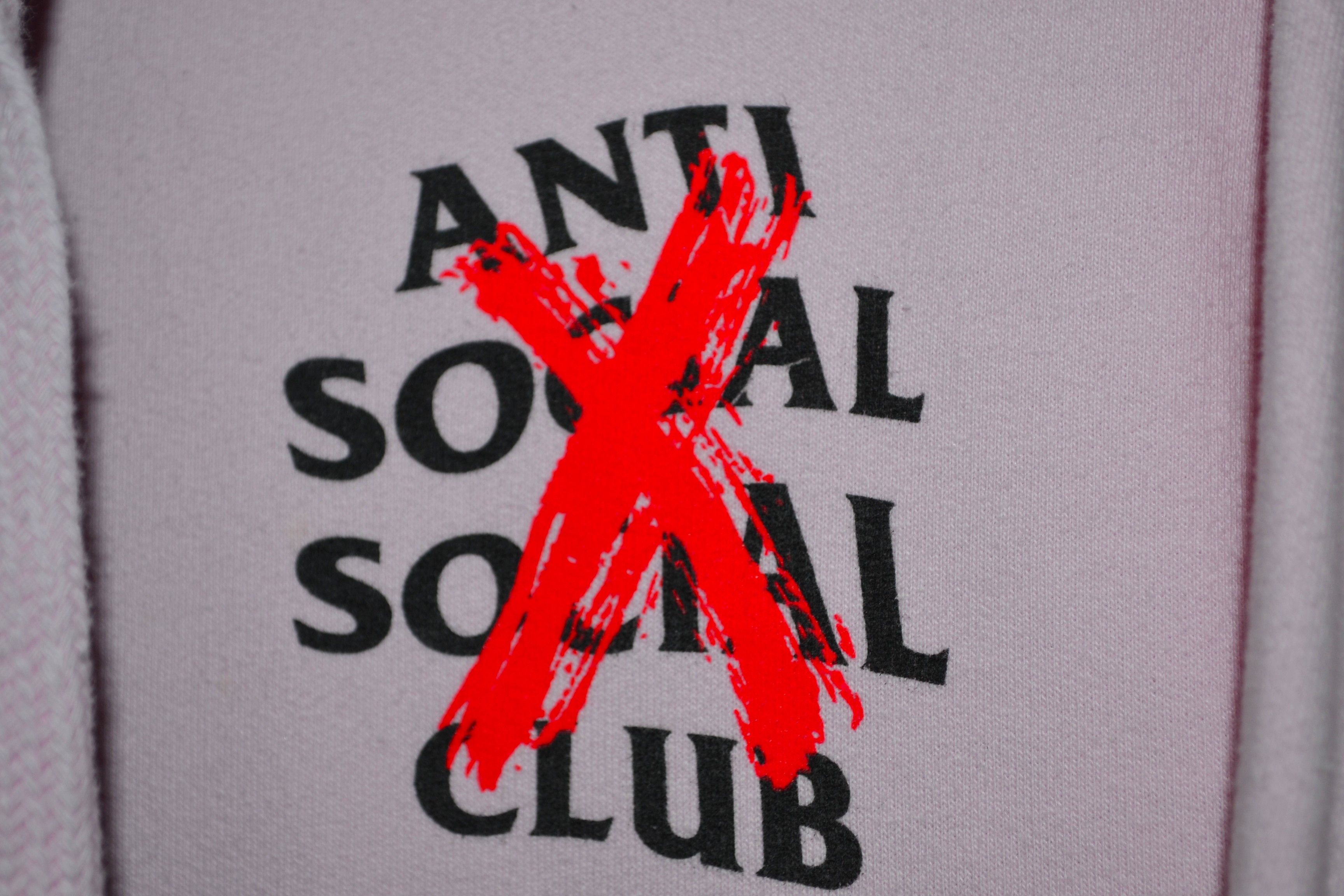 Anti Social Social Club Anti Social Social Club Canceled Hoodie Pink Medium ASSC S Size US S / EU 44-46 / 1 - 4 Thumbnail