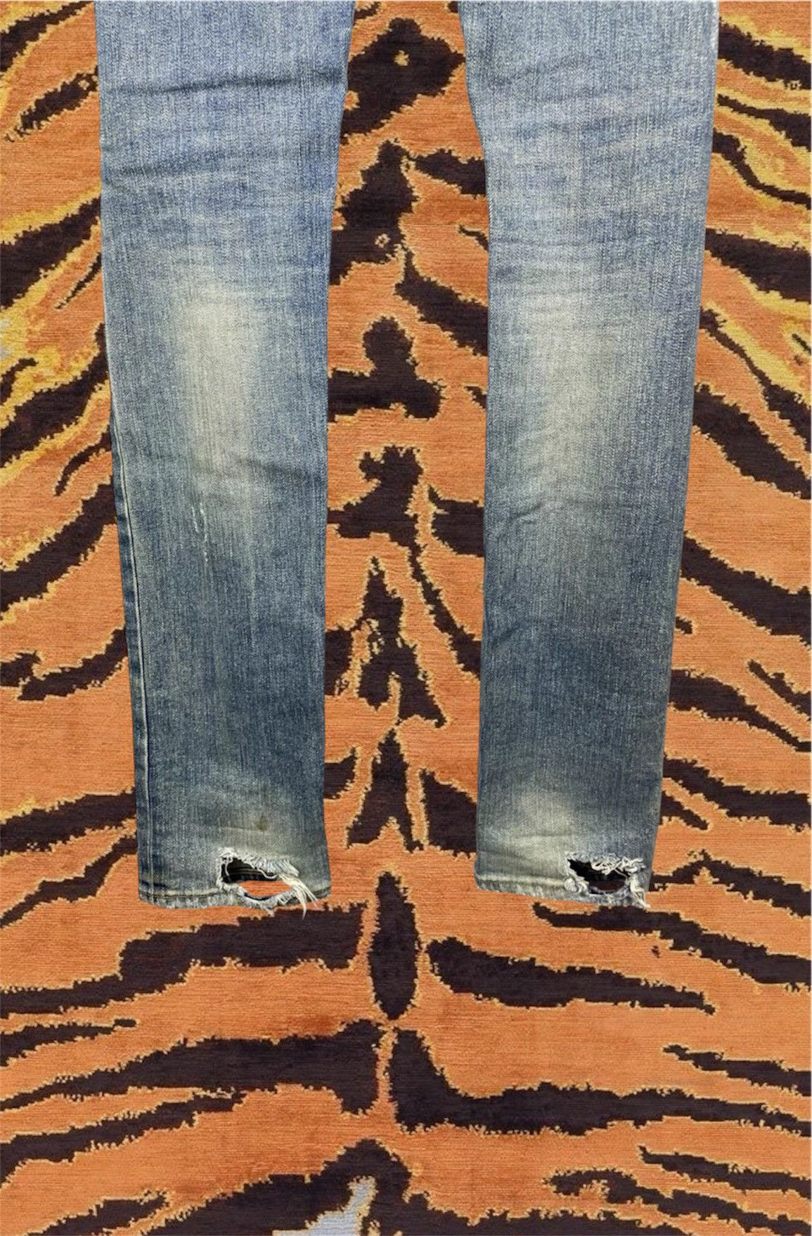 Other SAINT LAURENT PARIS SS15 "PSYCH ROCK" CRASH DENIM Size US 30 / EU 46 - 4 Thumbnail