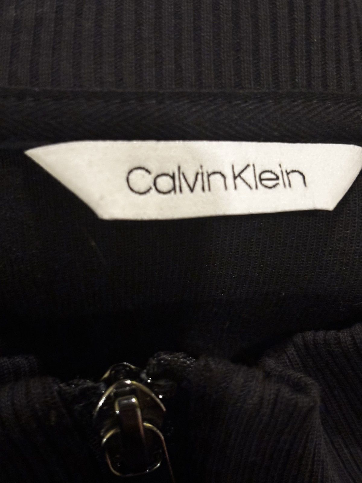 Calvin Klein Men’s black bomber Jacket.mj0216 Size US L / EU 52-54 / 3 - 9 Thumbnail