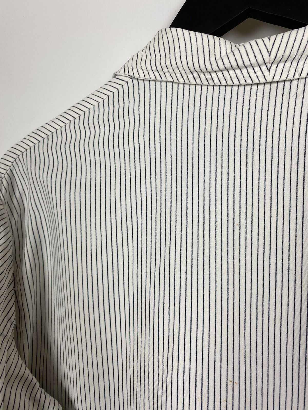 Vintage 70s Vintage Karba German Striped French Work Chore Jacket Size US M / EU 48-50 / 2 - 11 Thumbnail