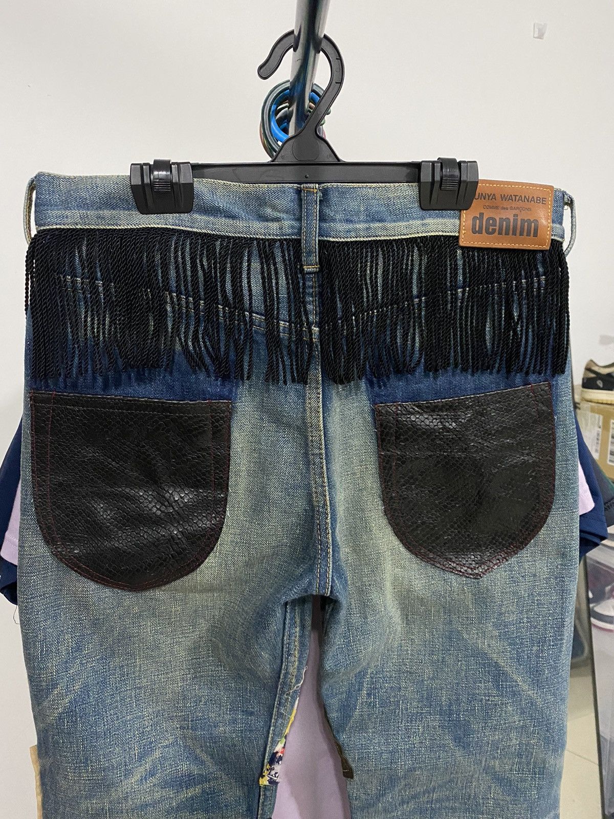 Comme des Garcons Vintage Junya watanabe Comme des garcons Patchwork pants Size US 30 / EU 46 - 8 Thumbnail