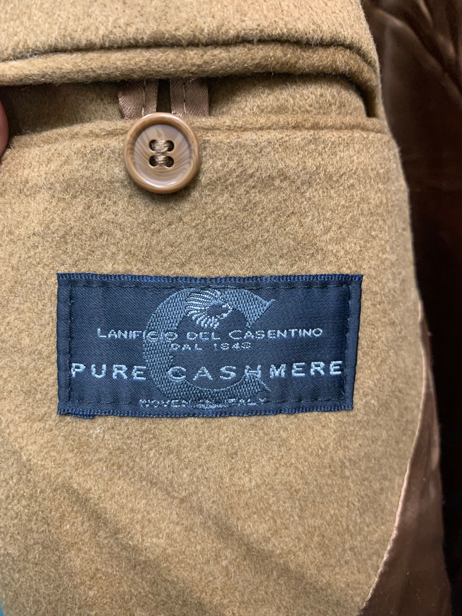 Valentino Vintage Valentino Boutique 100% Cashmere Coat Made in Italy Size US L / EU 52-54 / 3 - 9 Thumbnail