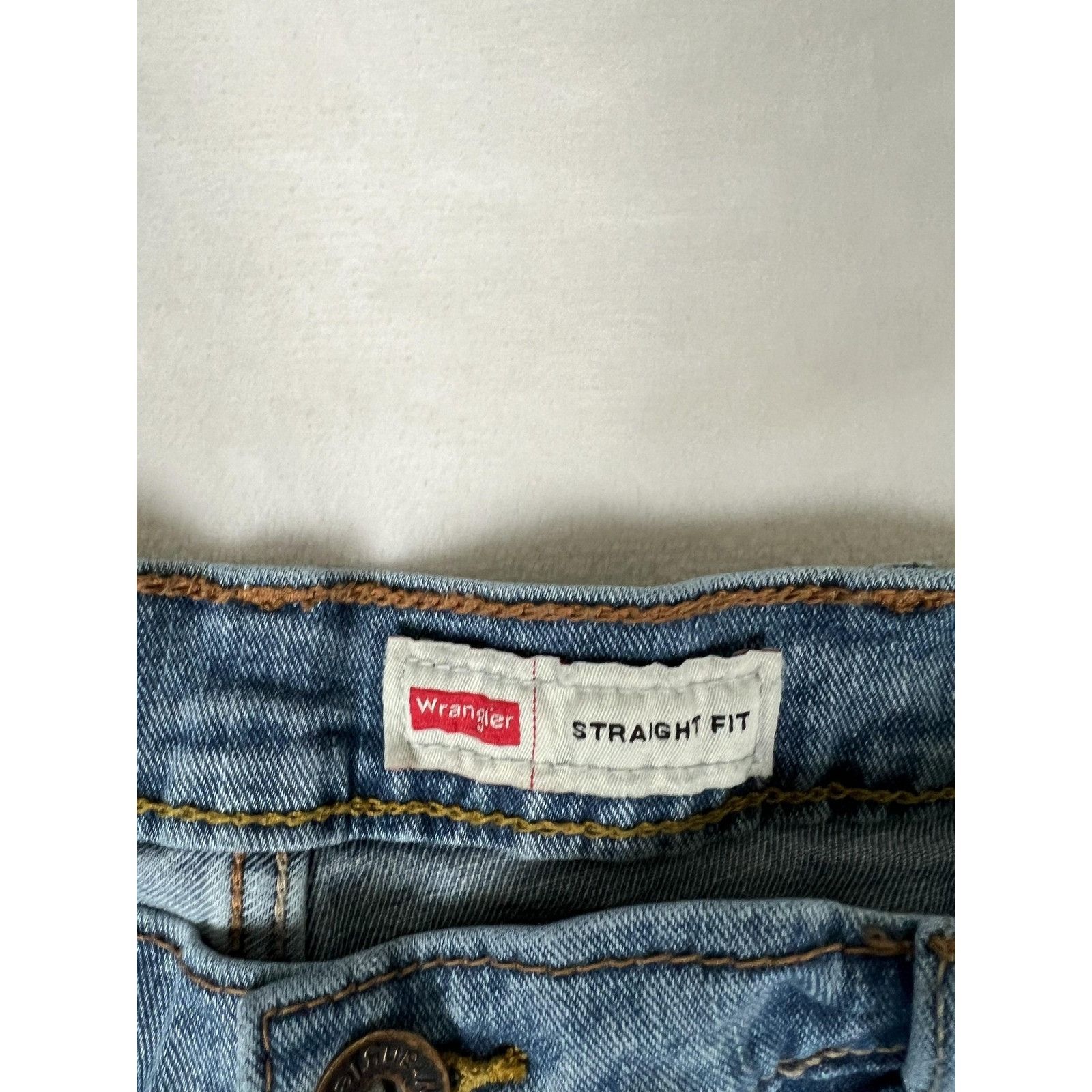 Wrangler Wrangler Jeans Mens 34x34 Blue Straight Fit Denim Cowboy Rod Size US 34 / EU 50 - 3 Thumbnail