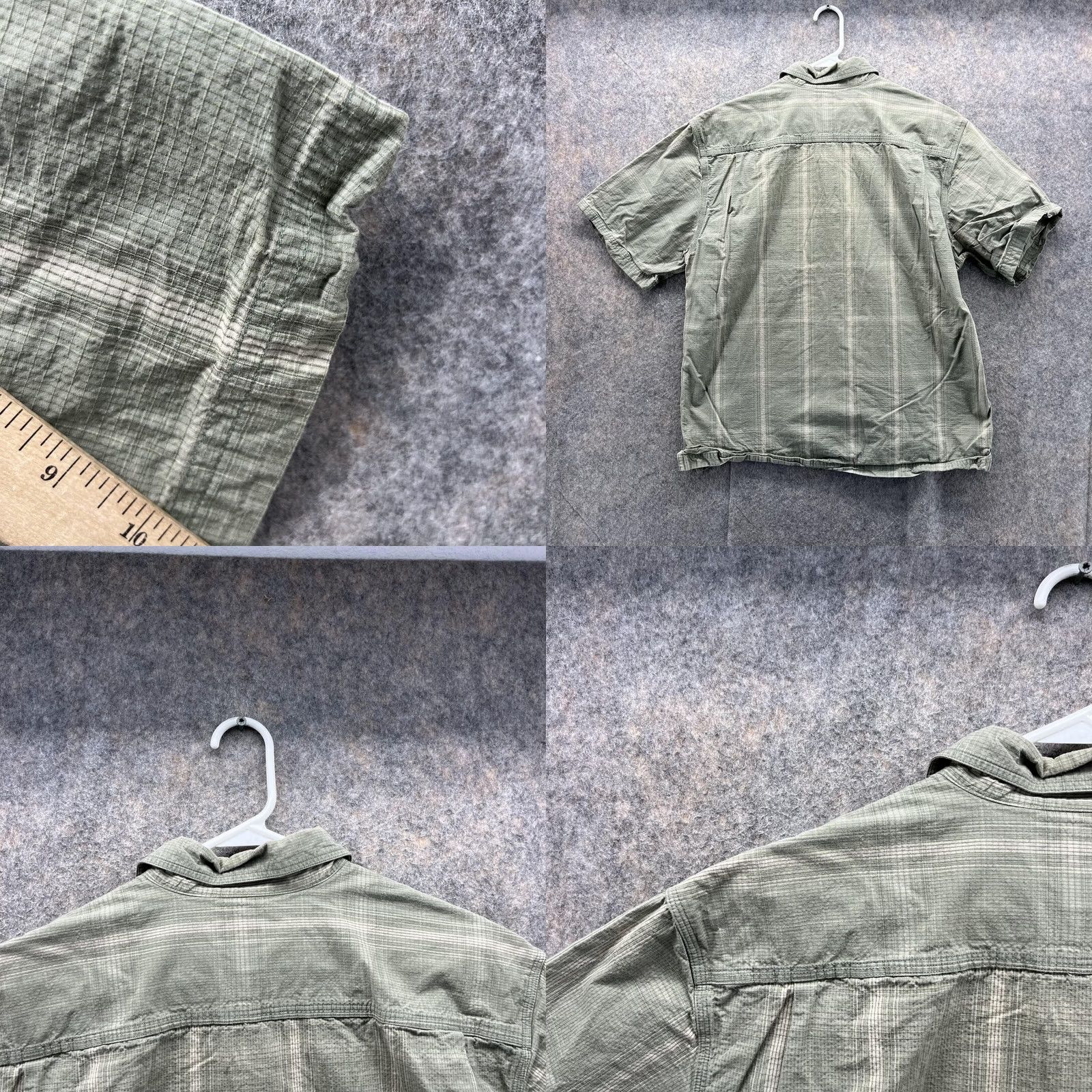 Carhartt VINTAGE Carhartt Shirt Men L Adult Green Casual Button Down Preppy Cotton Check Size US L / EU 52-54 / 3 - 8 Thumbnail