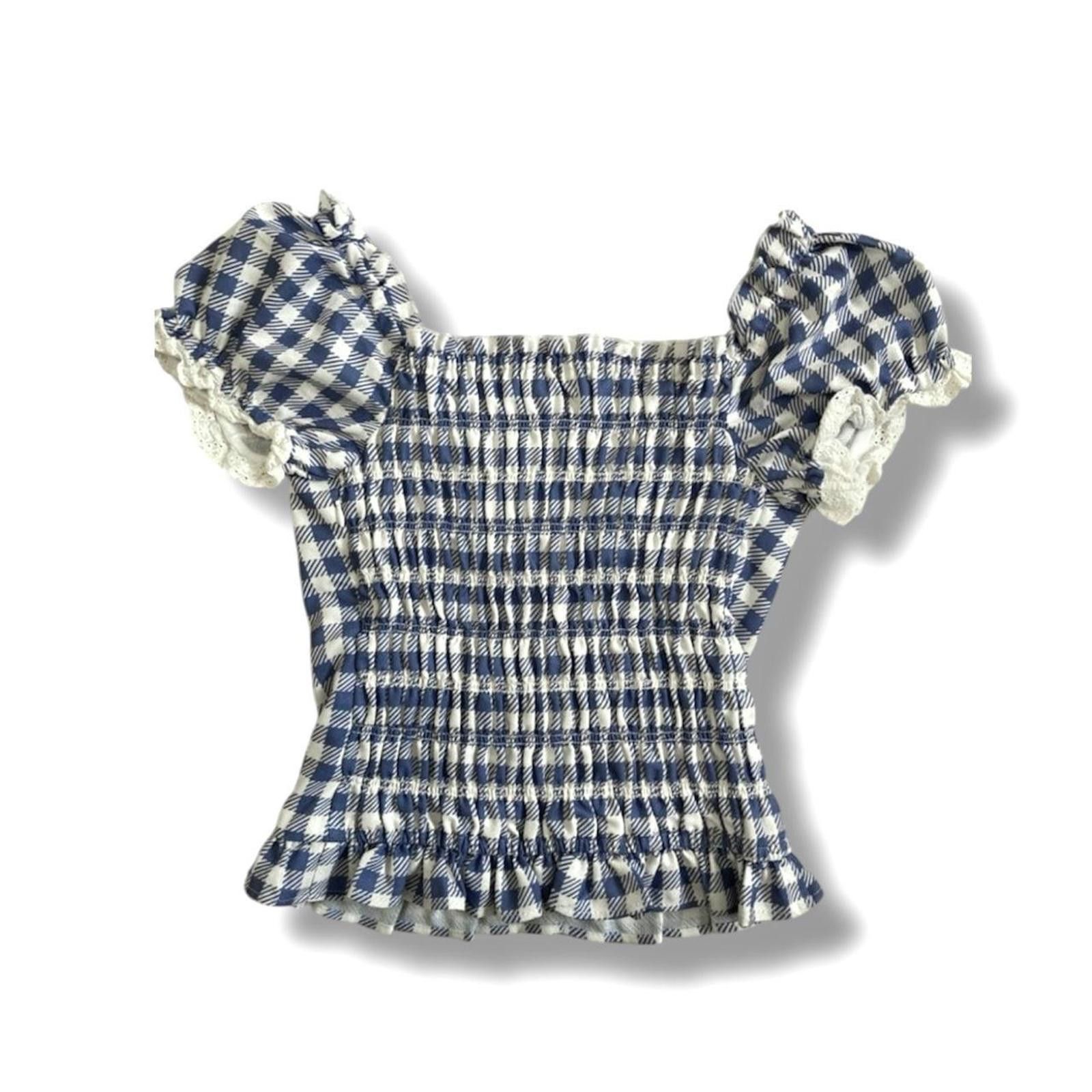 Other LIZ LISA milk maid puff sleeve fairy coquette blouse top Size XS / US 0-2 / IT 36-38 - 2 Thumbnail