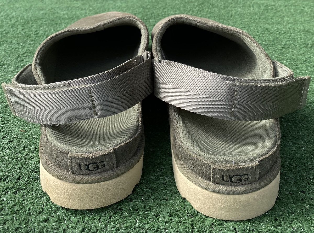 Ugg UGG Goldenstar Suede Moss Green Slingback Clog Shoes Sz 12 Size US 12 / EU 45 - 3 Thumbnail