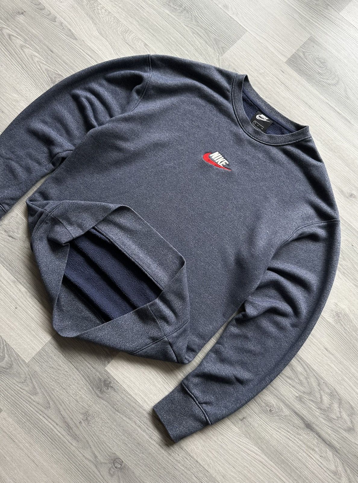 Nike × Nike ACG × Vintage Vintage oversize sweatshirt Nike central logo swoosh Size US S / EU 44-46 / 1 - 4 Thumbnail