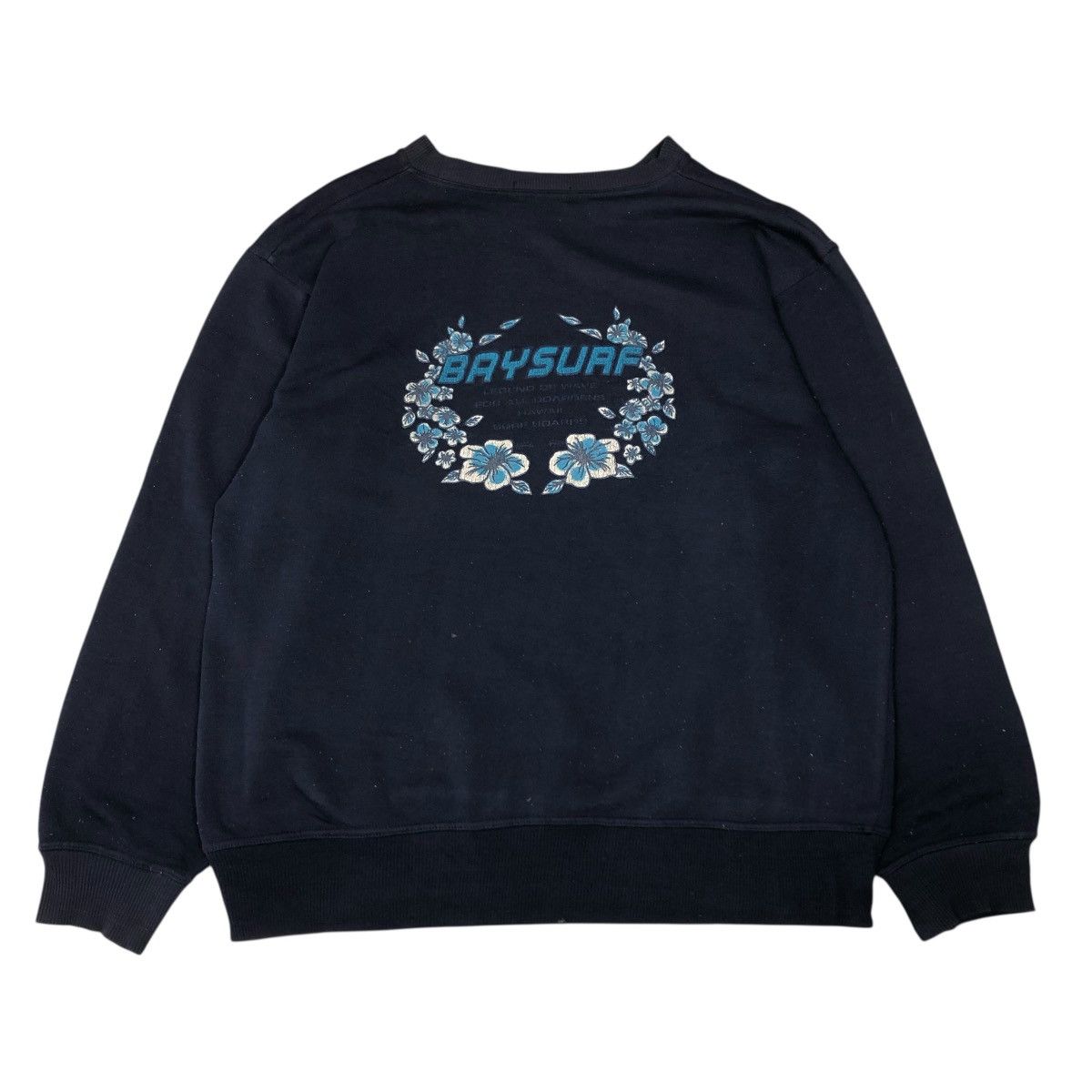 Japanese Brand 📌Vintage Sweatshirt Hawaii Baysurf Big Logo Size US M / EU 48-50 / 2 - 2 Thumbnail
