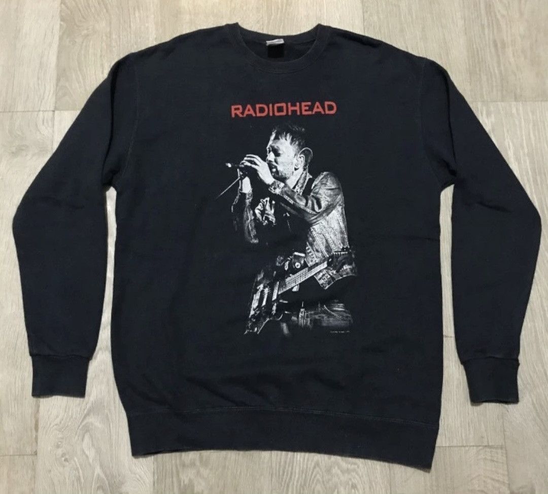 Band Tees × Vintage Vintage Radiohead Sweatshirt Size US XXL / EU 58 / 5 - 1 Thumbnail