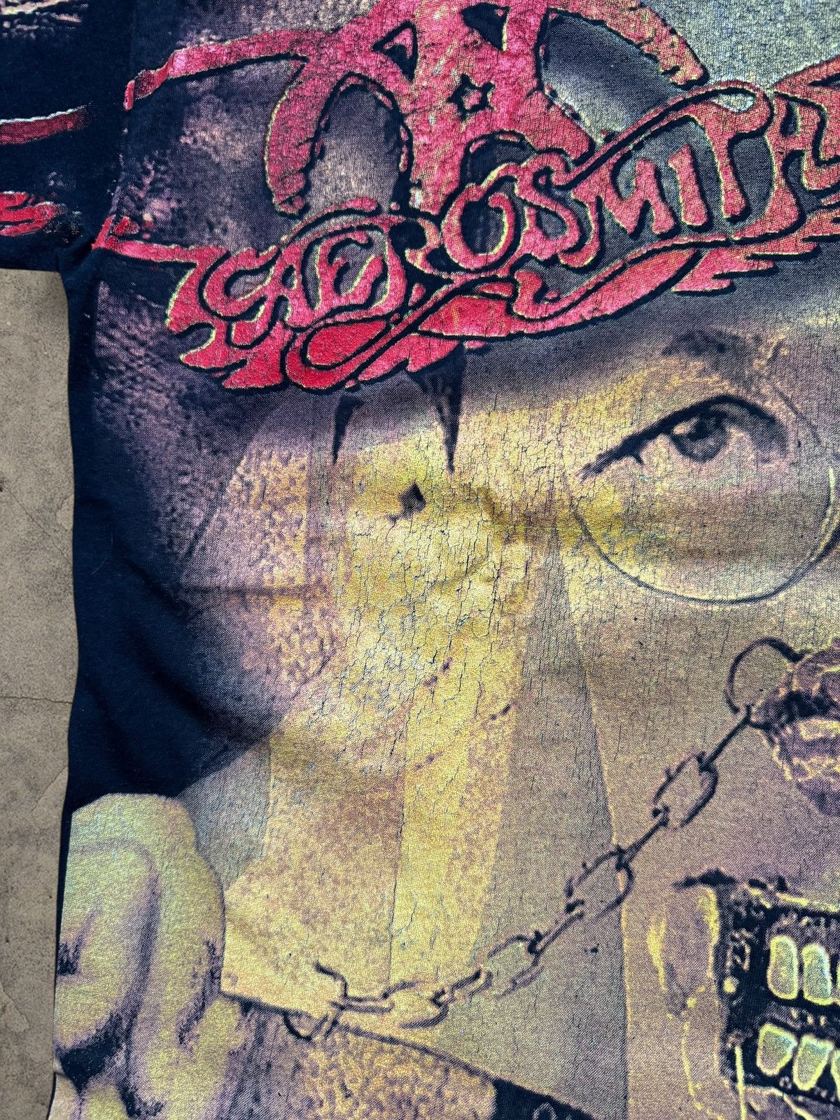 Band Tees AEROSMITH * Get A Grip * All Over Print AOP Tee Size US XL / EU 56 / 4 - 12 Thumbnail