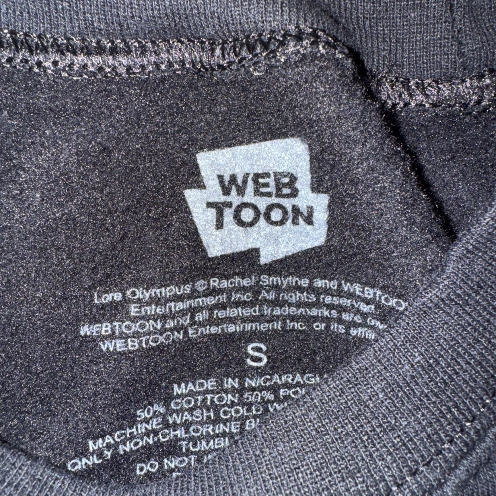 Vintage Web Toon Lore Olympus Crewneck Sweater Men Small Black Pullover Shirt (Crew Neck) Size US S / EU 44-46 / 1 - 4 Thumbnail