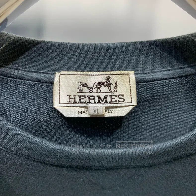 Hermes Hermes Cotton short-sleeve T-shirt Size US XL / EU 56 / 4 - 2 Thumbnail