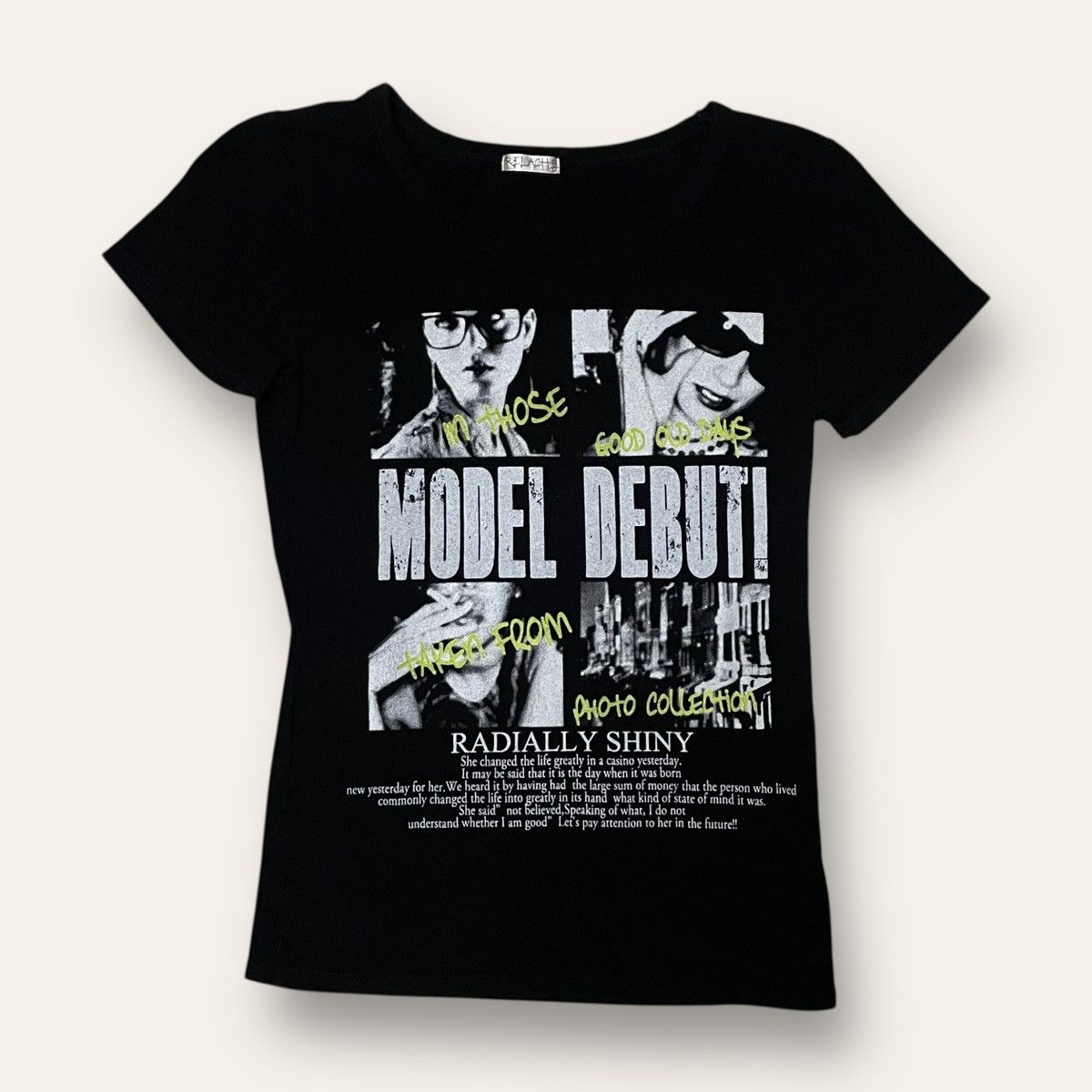 Le Grande Bleu (L.G.B.) Vintage Japanes Brand Relaxhe Model Debut Photo Collection G Size US XS / EU 42 / 0 - 1 Thumbnail