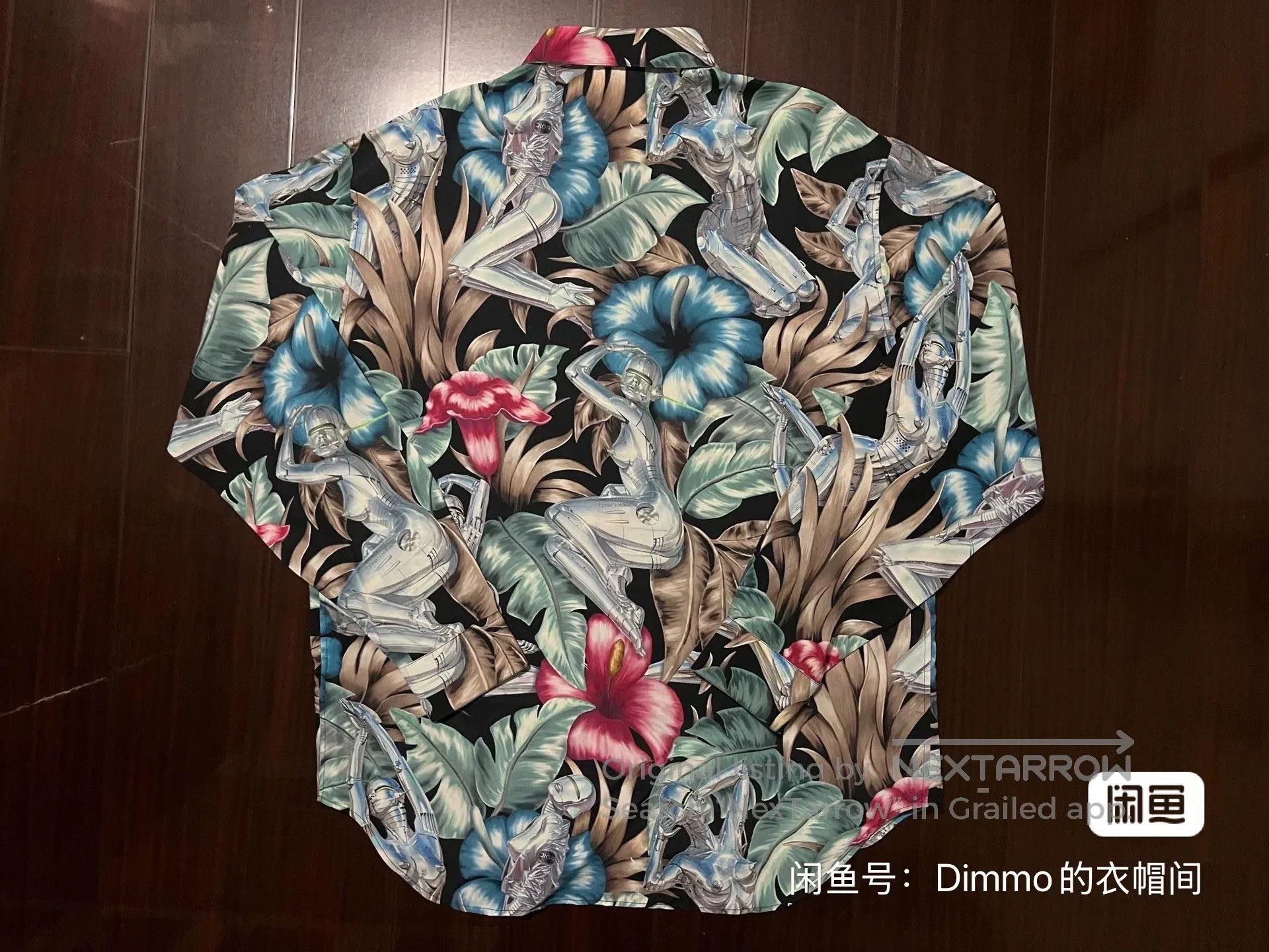 Visvim Dior Collaboration Robot Print Shirt. Size US M / EU 48-50 / 2 - 5 Thumbnail