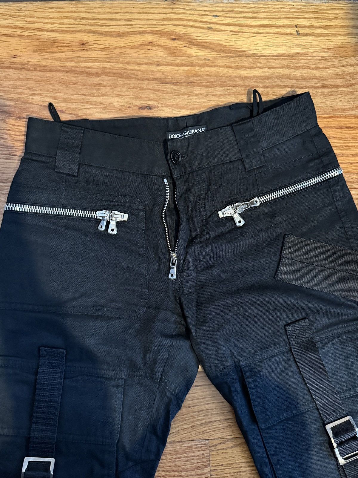 Dolce & Gabbana Dolce & Gabbana AW2003 Bondage Cargos Size US 28 / EU 44 - 2 Thumbnail