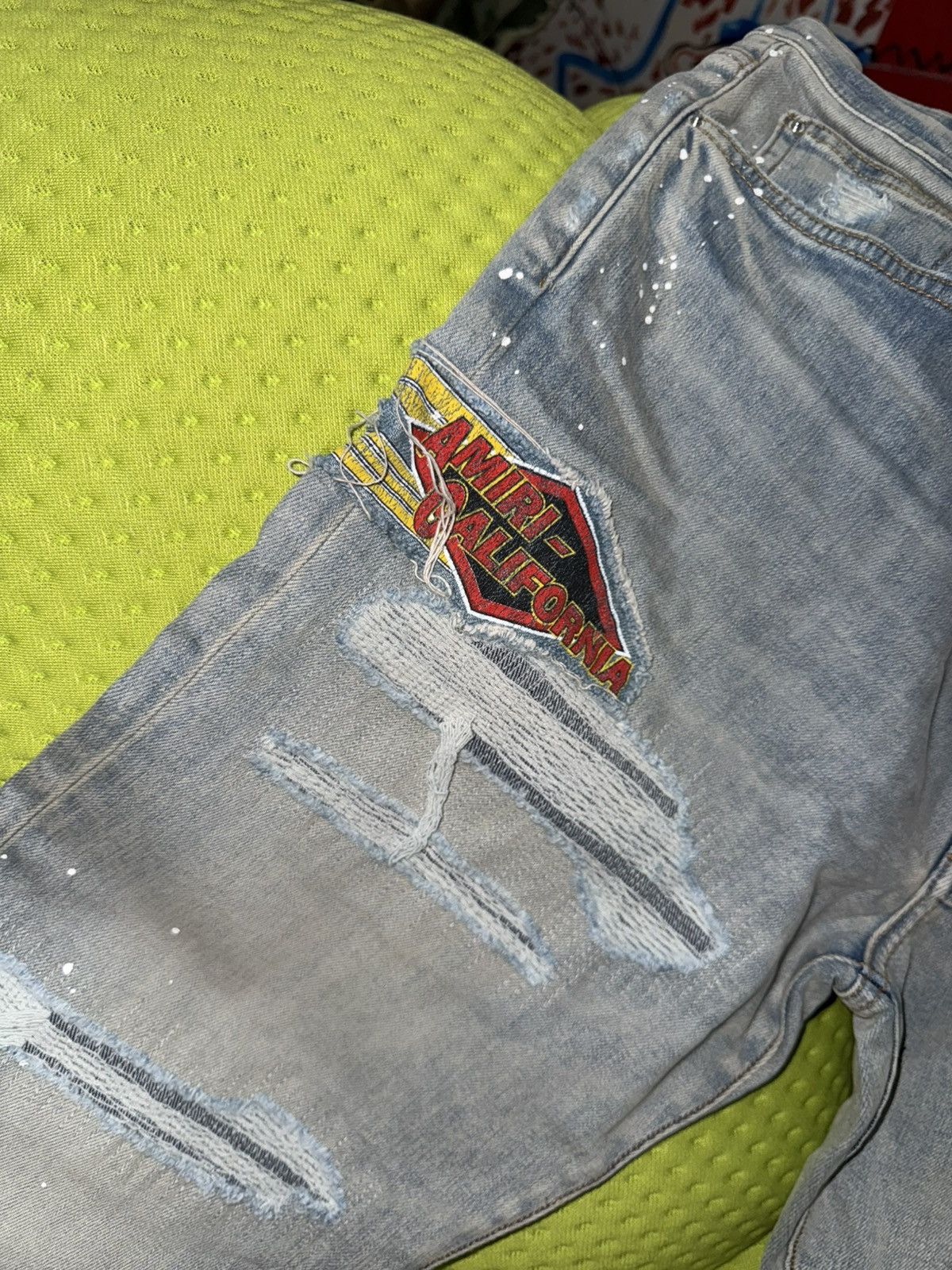 Amiri Amiri cement thrasher jeans Size US 34 / EU 50 - 4 Thumbnail