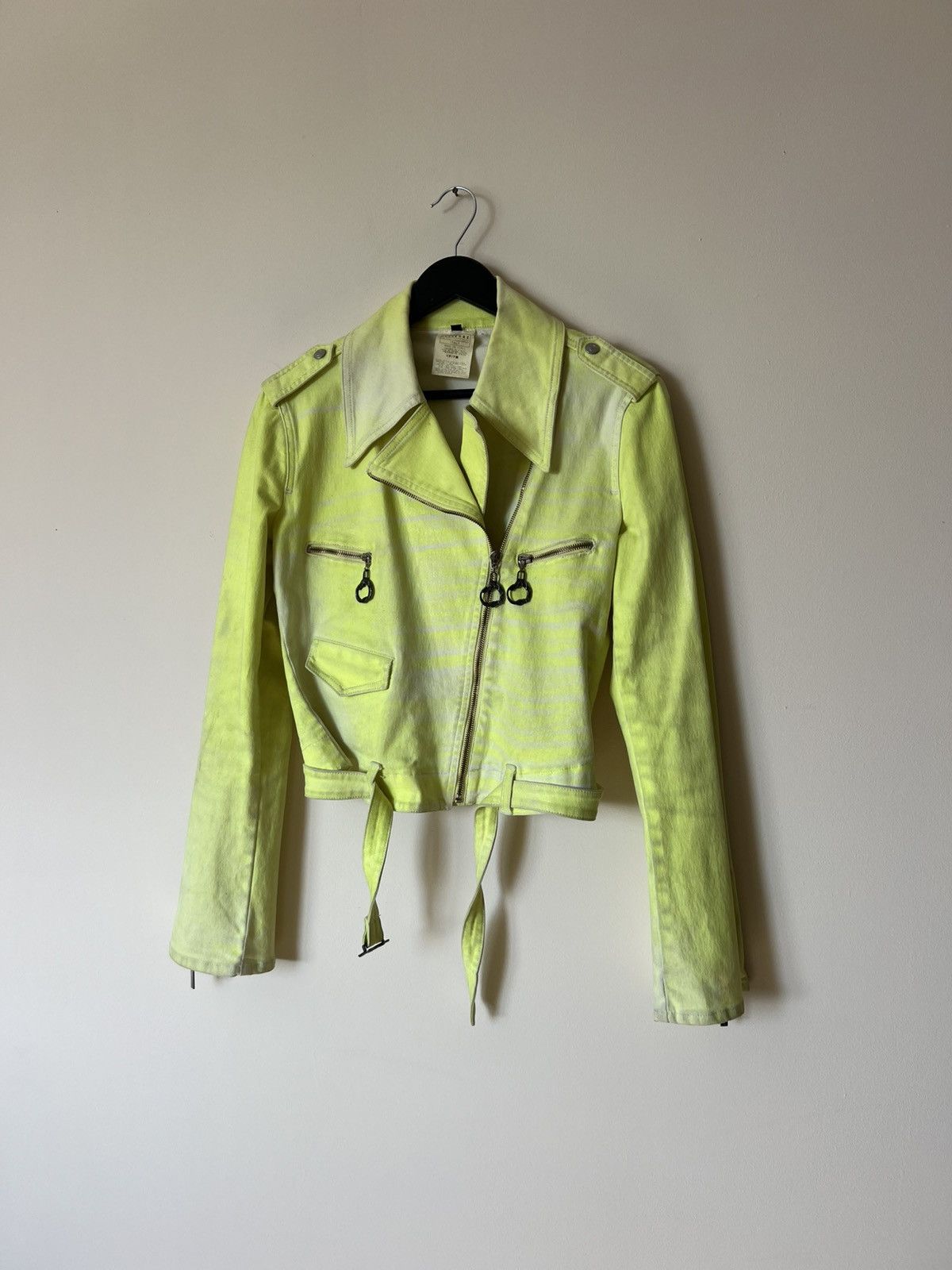 Just Cavalli Roberto Just Cavalli VTG Jeans Denim Cropped Jacket Size US M / EU 48-50 / 2 - 13 Thumbnail