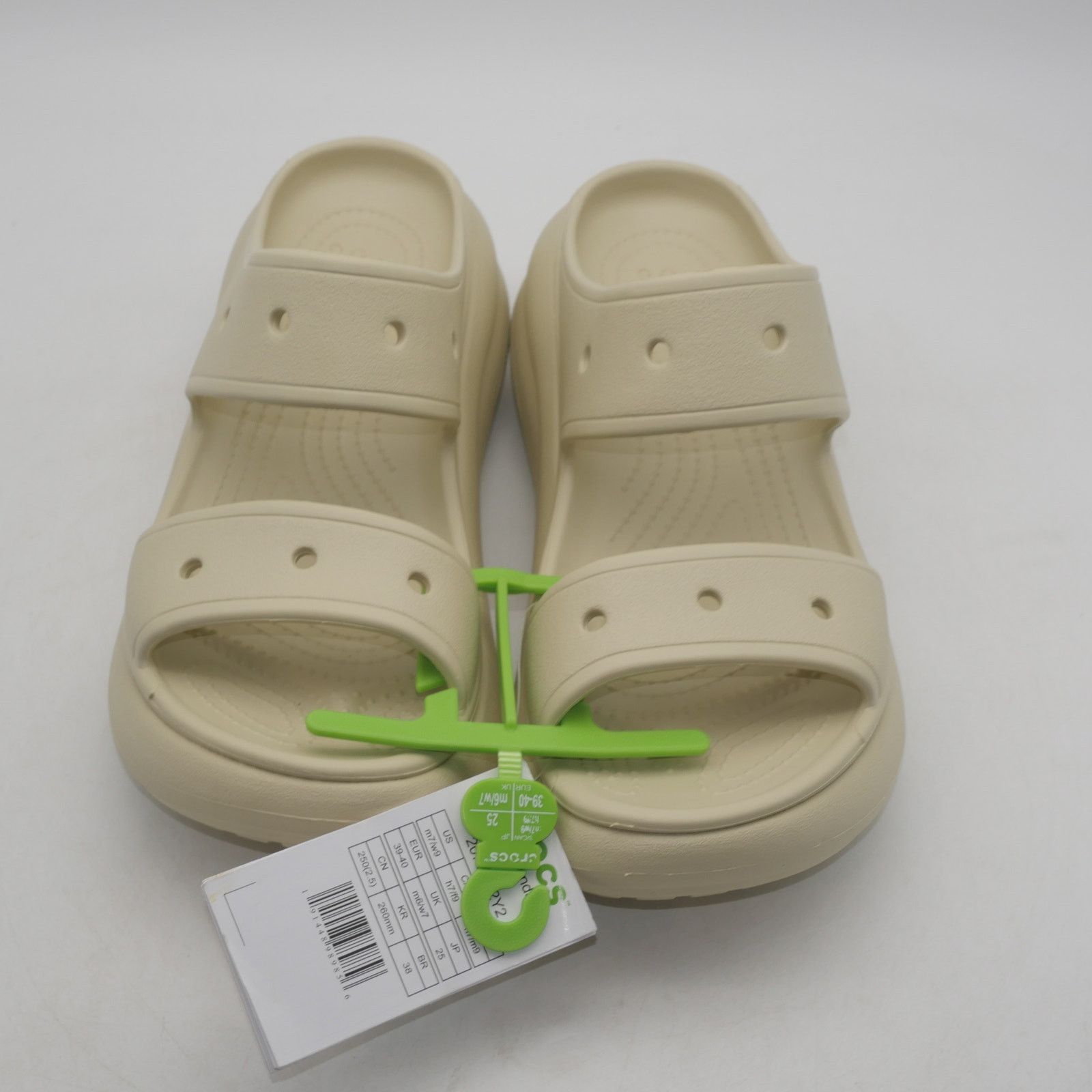 Crocs New Crocs Crush Platform Sandals Women's 9 Men's 7 Neutral Size US 9 / IT 39 - 3 Thumbnail