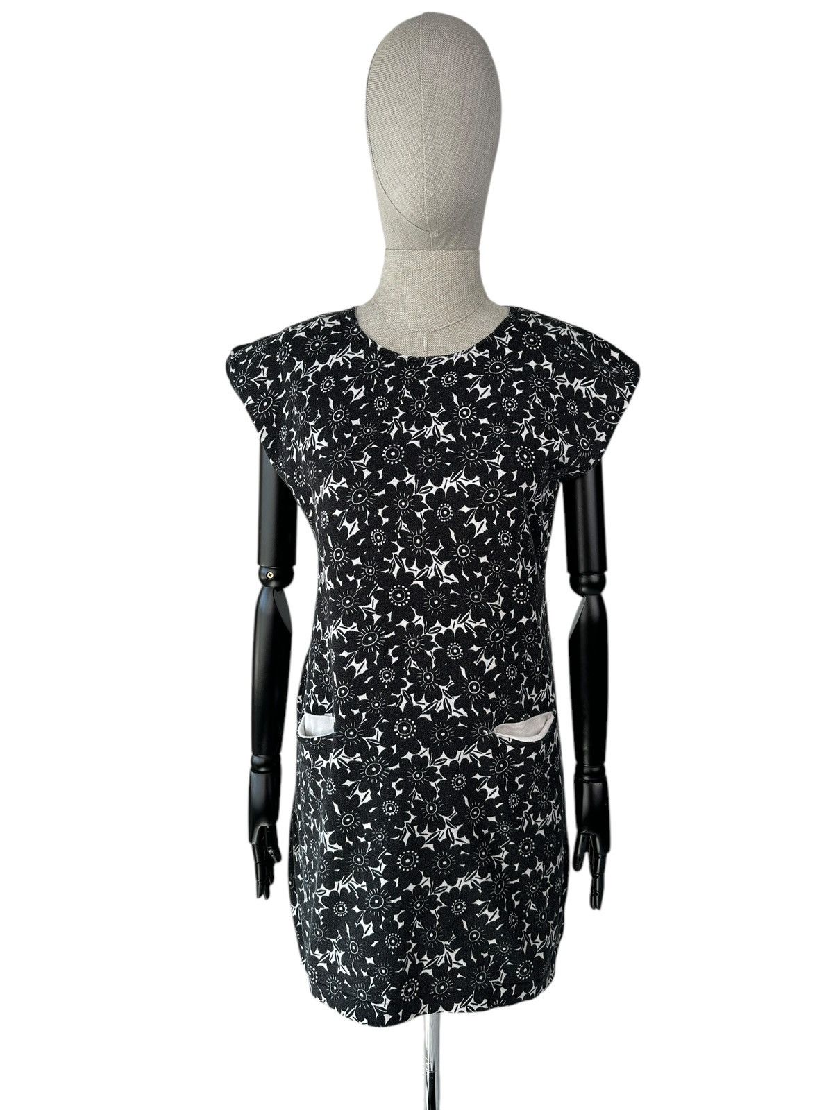 Gudrun Sjoden GUDRUN SJODEN Floral Print Organic Cotton Pockets Dress Size S / US 4 / IT 40 - 1 Thumbnail